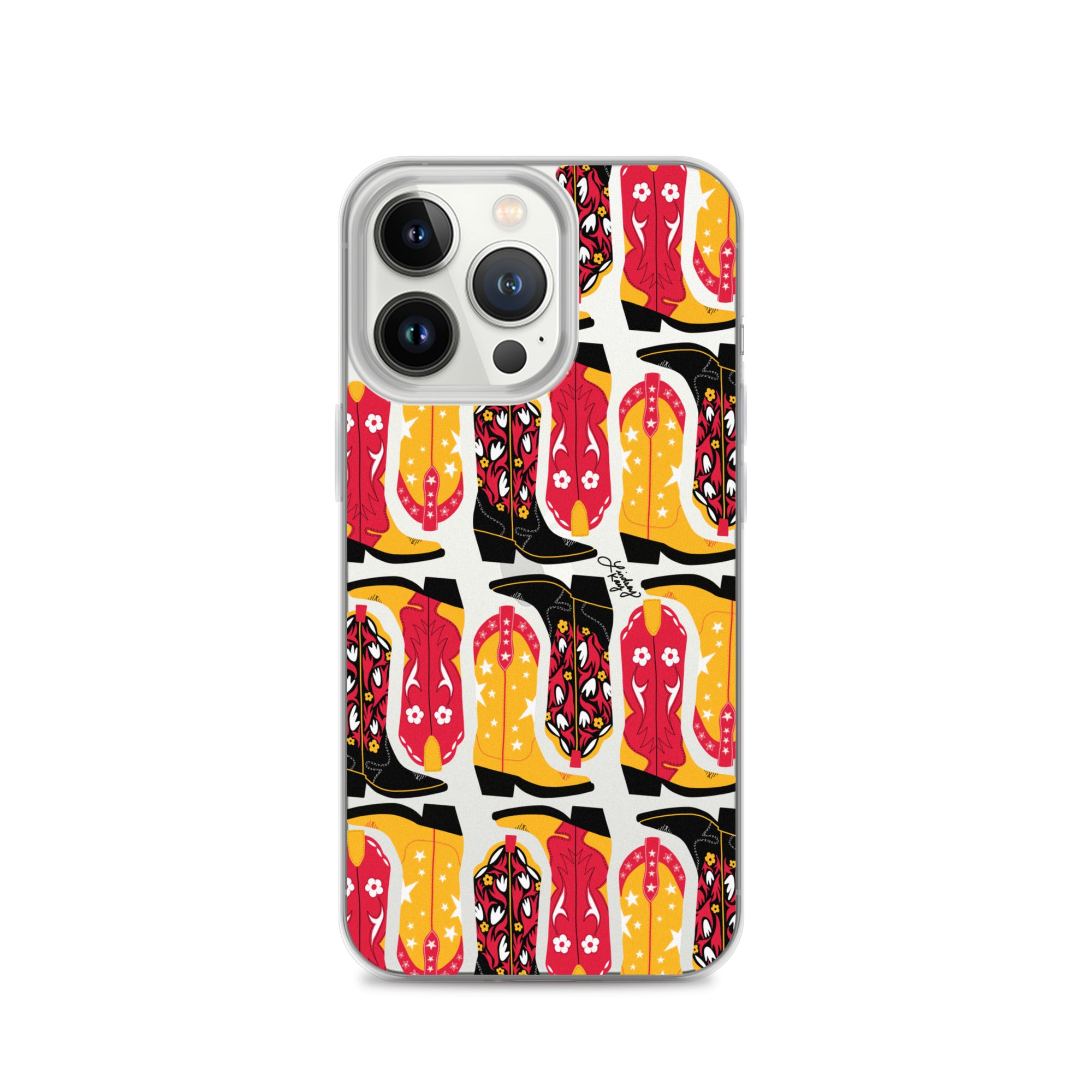 Kansas City Cowgirl Boots - Clear Case for iPhone®