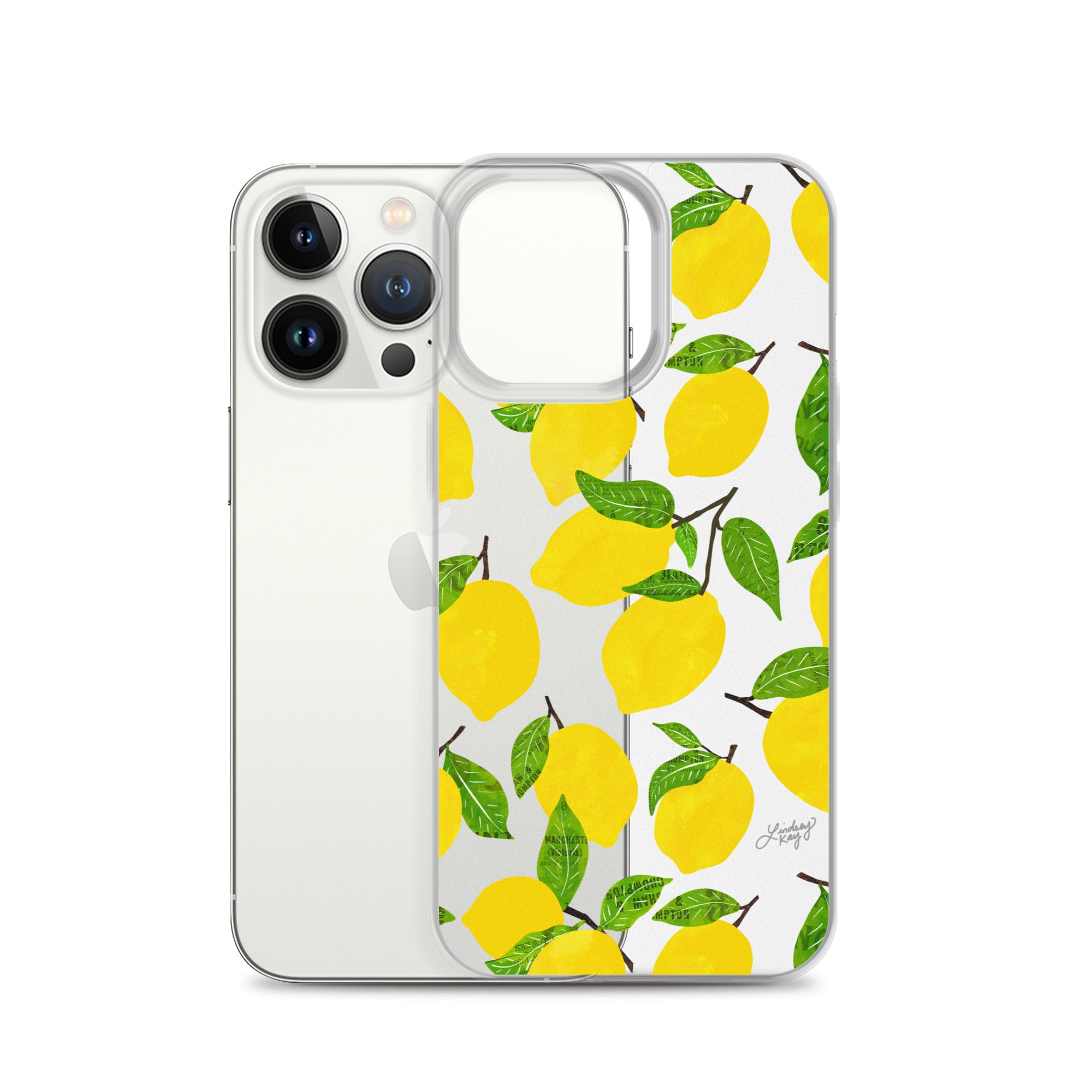 Ilustración de limones - Funda transparente para iPhone®