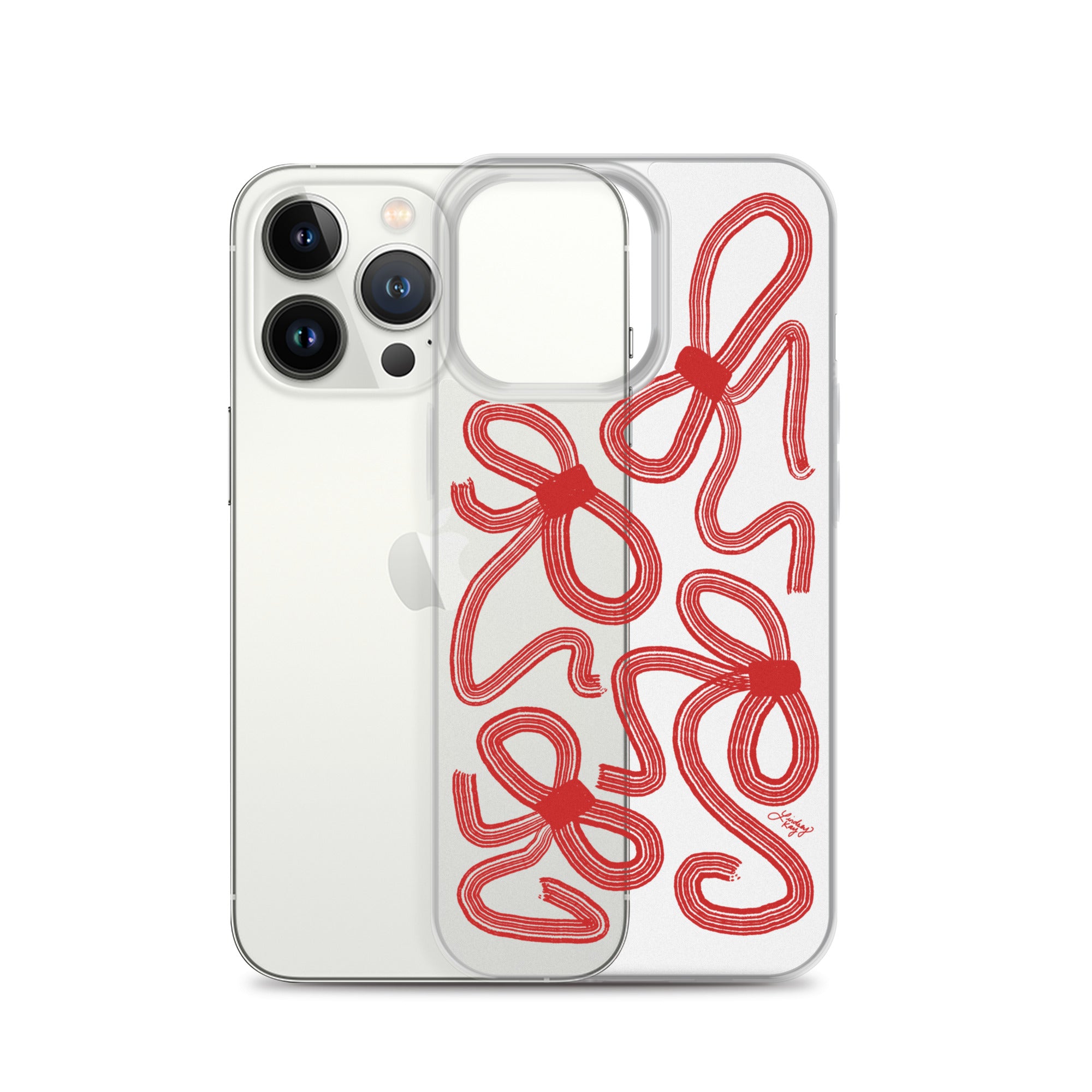 Cinta Roja - Funda transparente para iPhone®