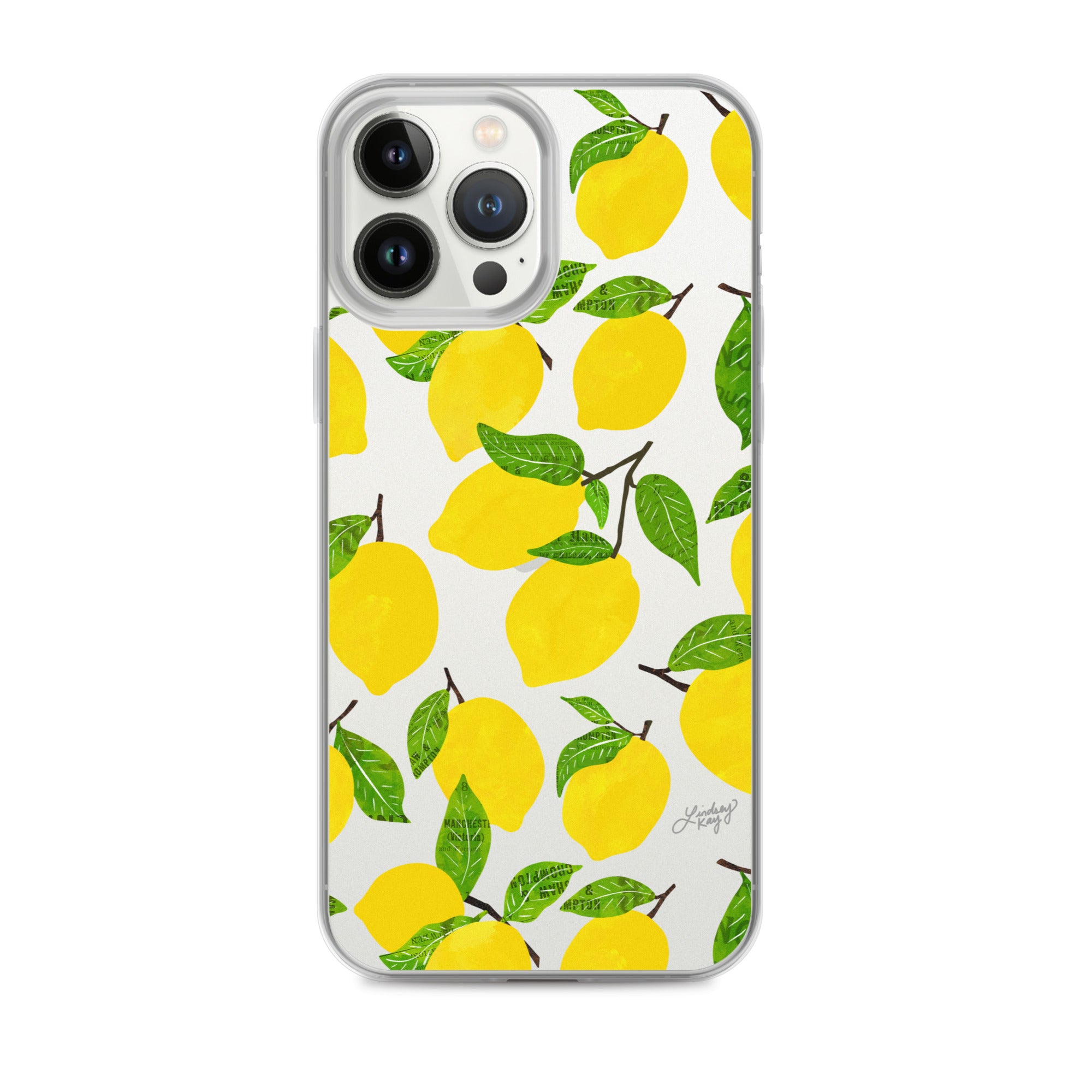 Ilustración de limones - Funda transparente para iPhone®