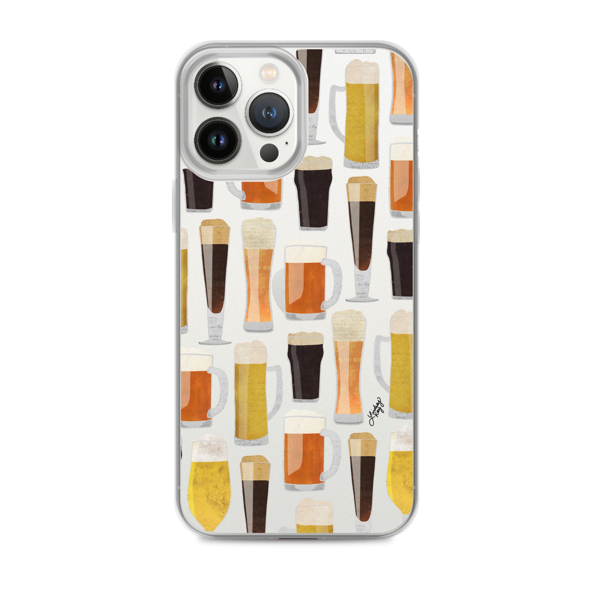 Jarras de cerveza - Funda transparente para iPhone®