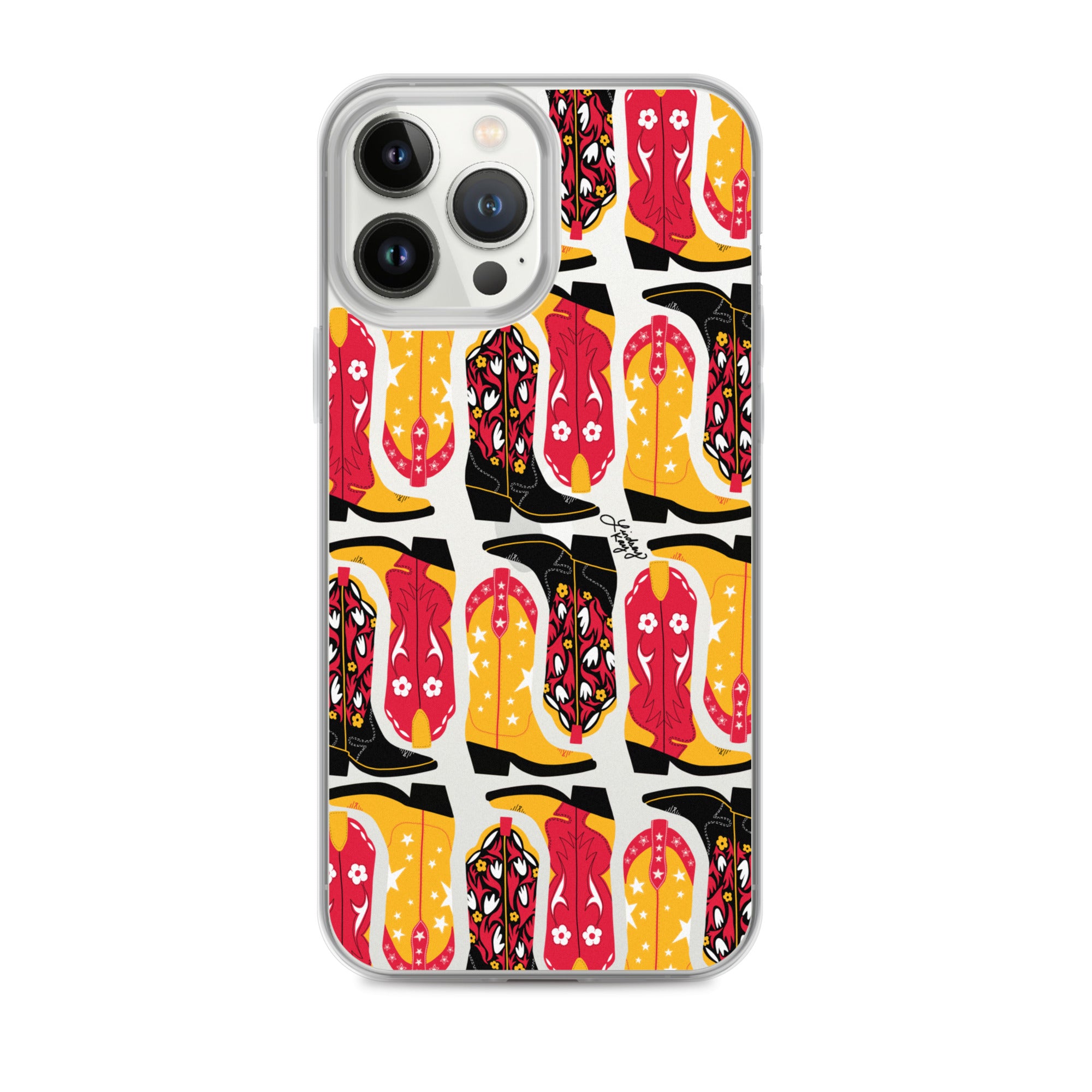 Kansas City Cowgirl Boots - Clear Case for iPhone®