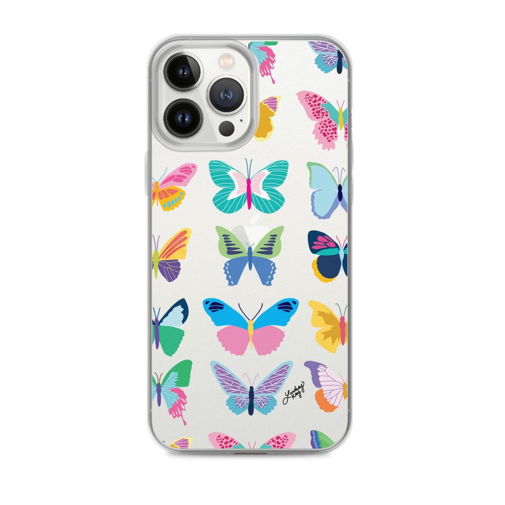 Colorful Butterflies - Clear Case for iPhone®