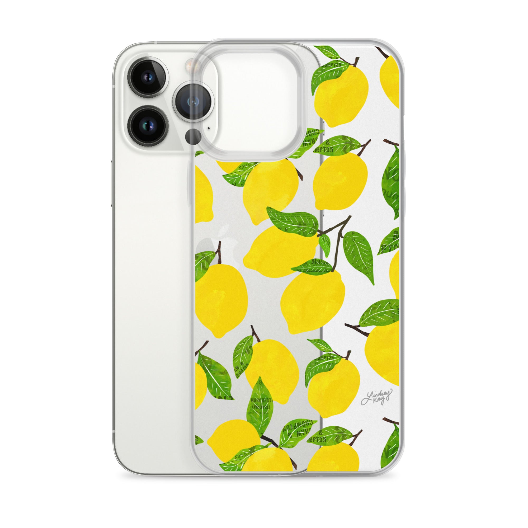 Ilustración de limones - Funda transparente para iPhone®