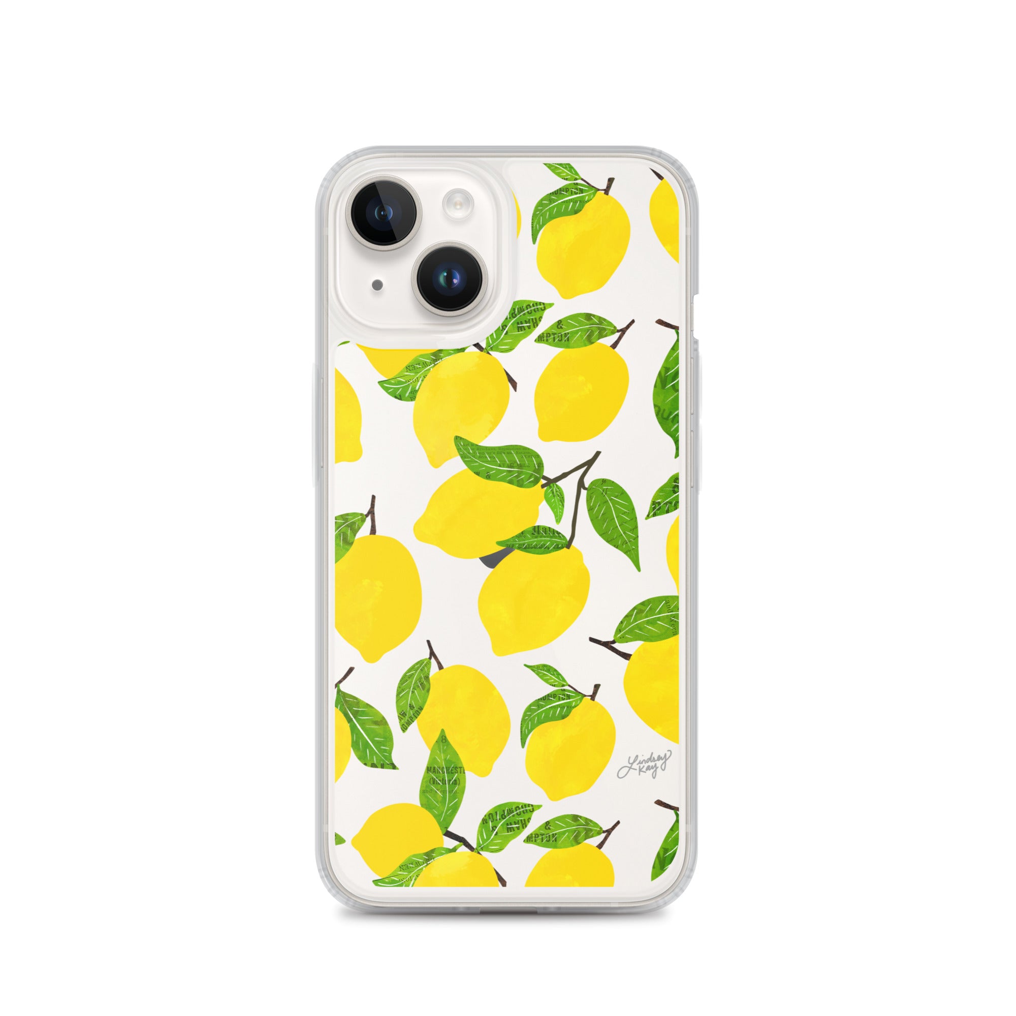 Ilustración de limones - Funda transparente para iPhone®