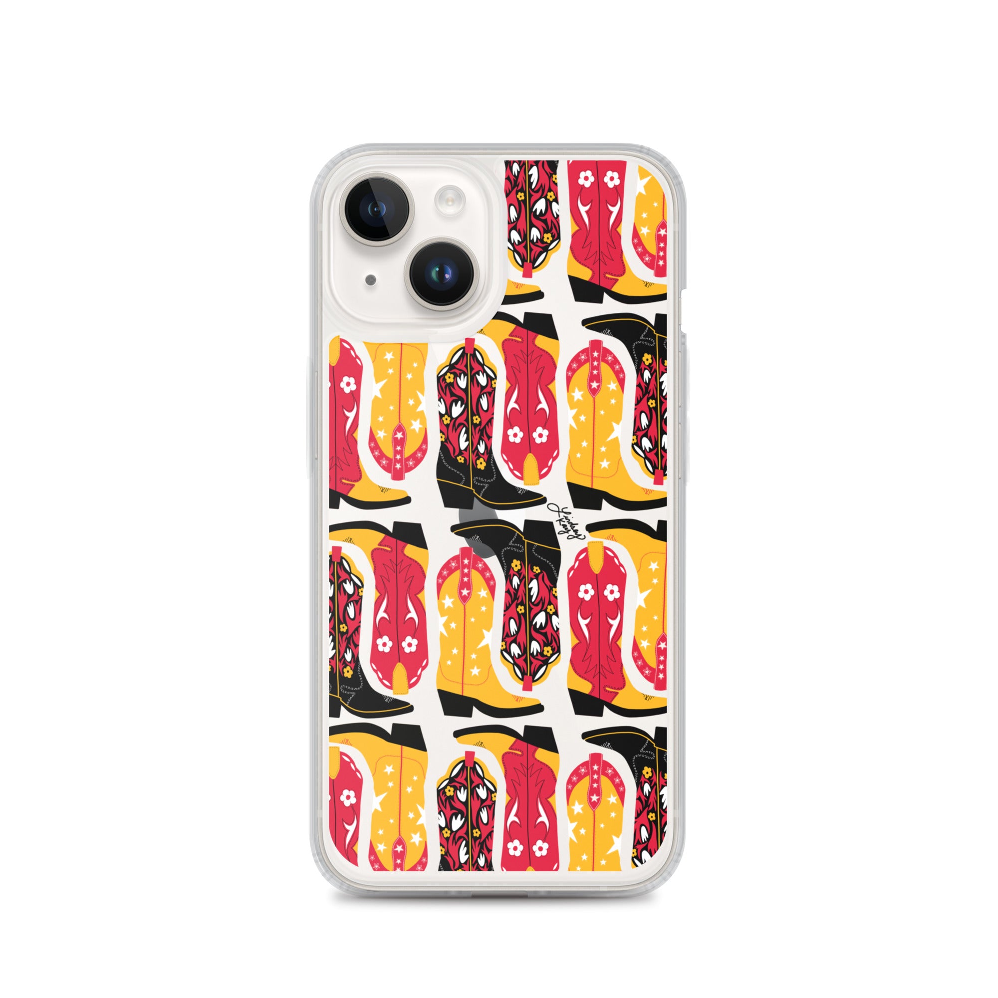 Kansas City Cowgirl Boots - Clear Case for iPhone®