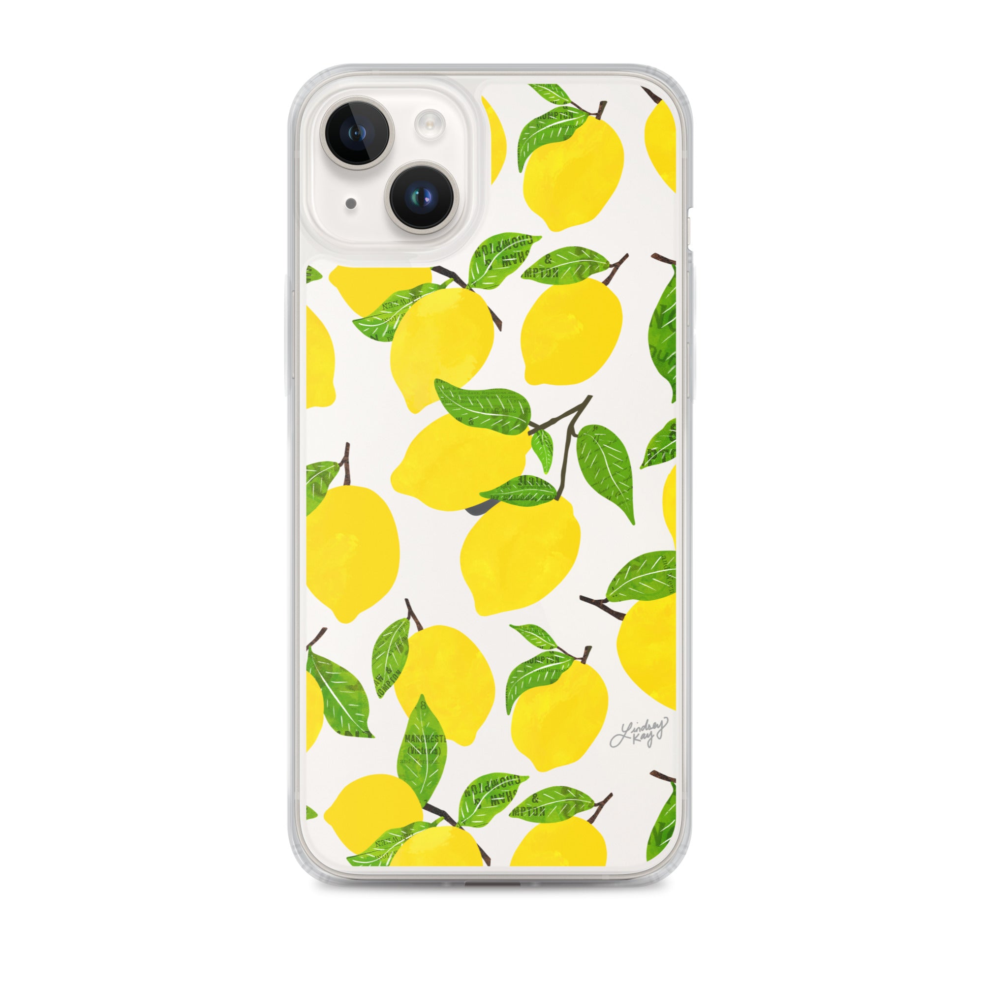 Ilustración de limones - Funda transparente para iPhone®