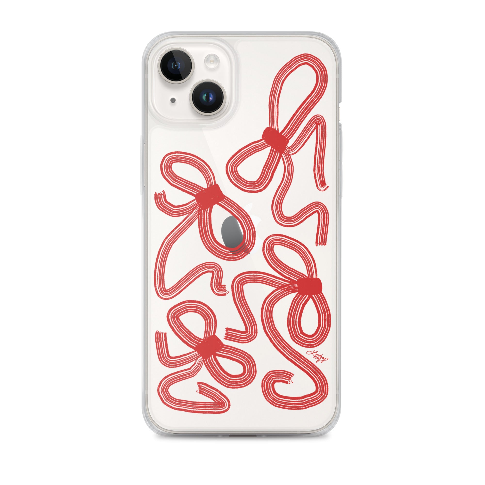 Cinta Roja - Funda transparente para iPhone®