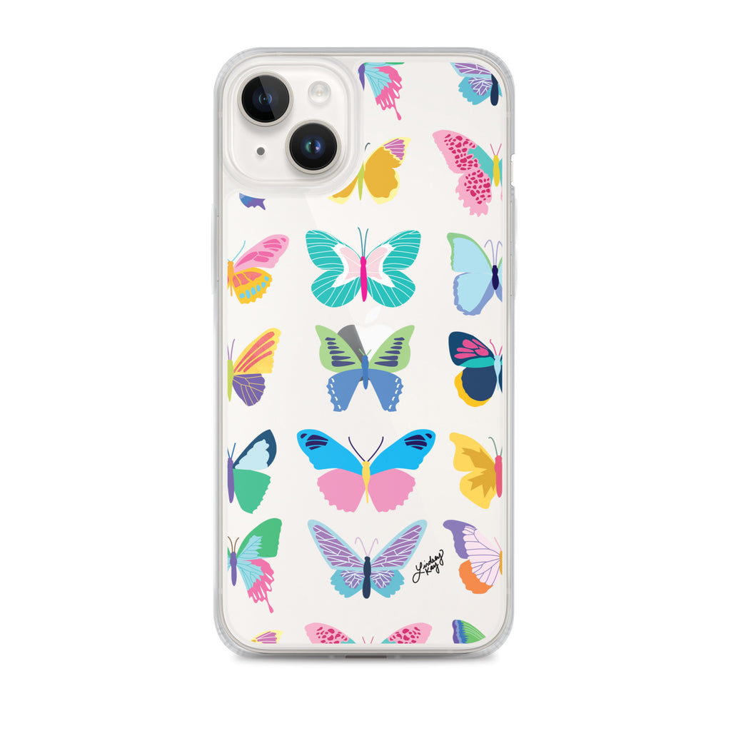 Colorful Butterflies - Clear Case for iPhone®
