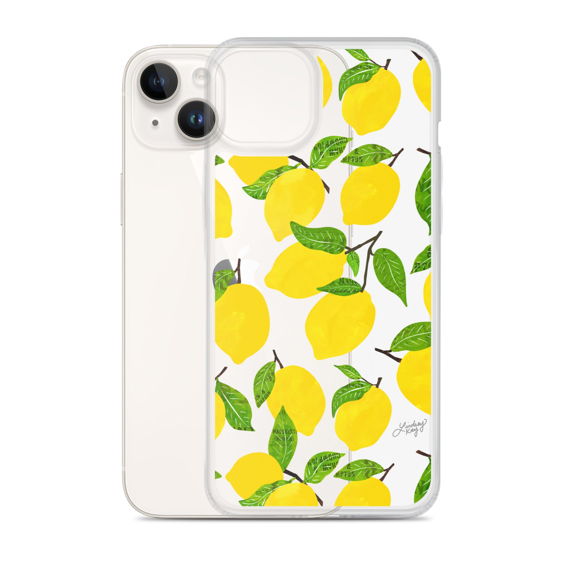 Ilustración de limones - Funda transparente para iPhone®