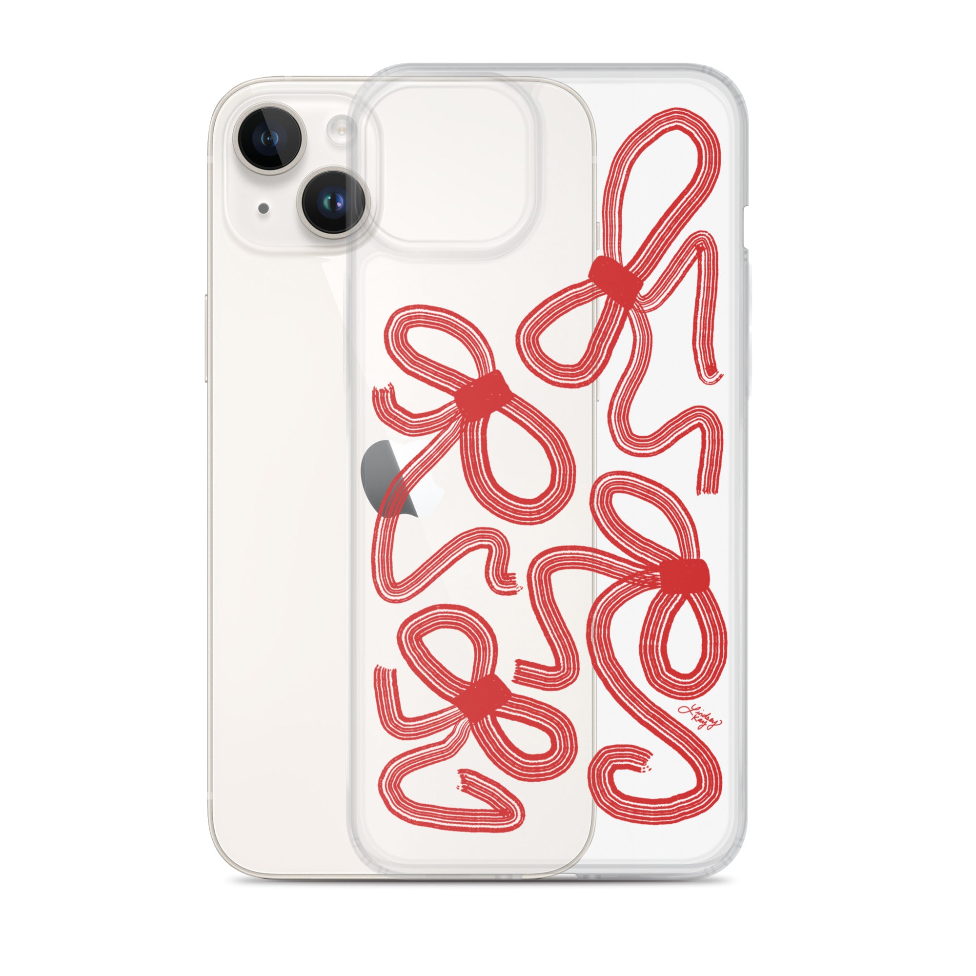 Cinta Roja - Funda transparente para iPhone®