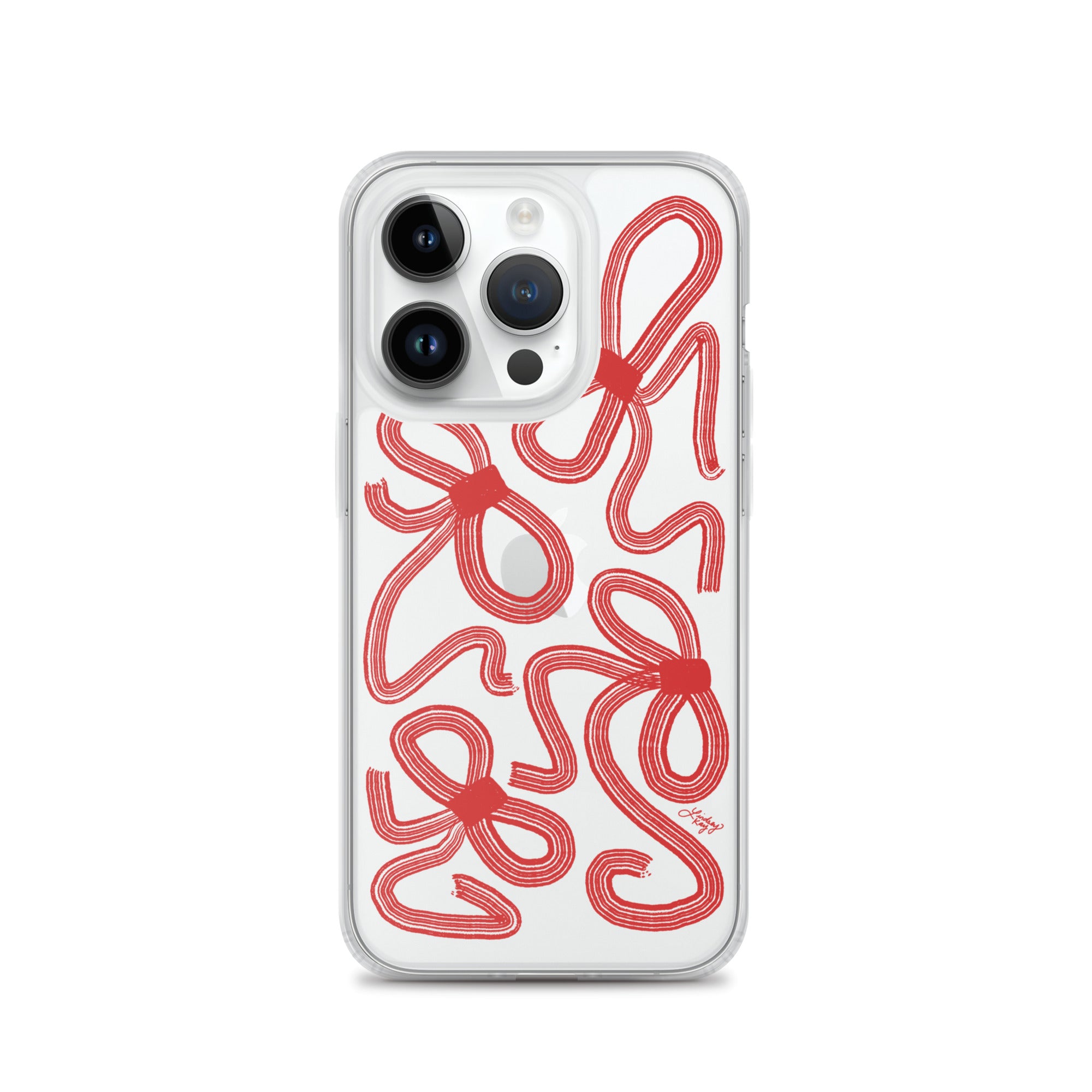 Cinta Roja - Funda transparente para iPhone®