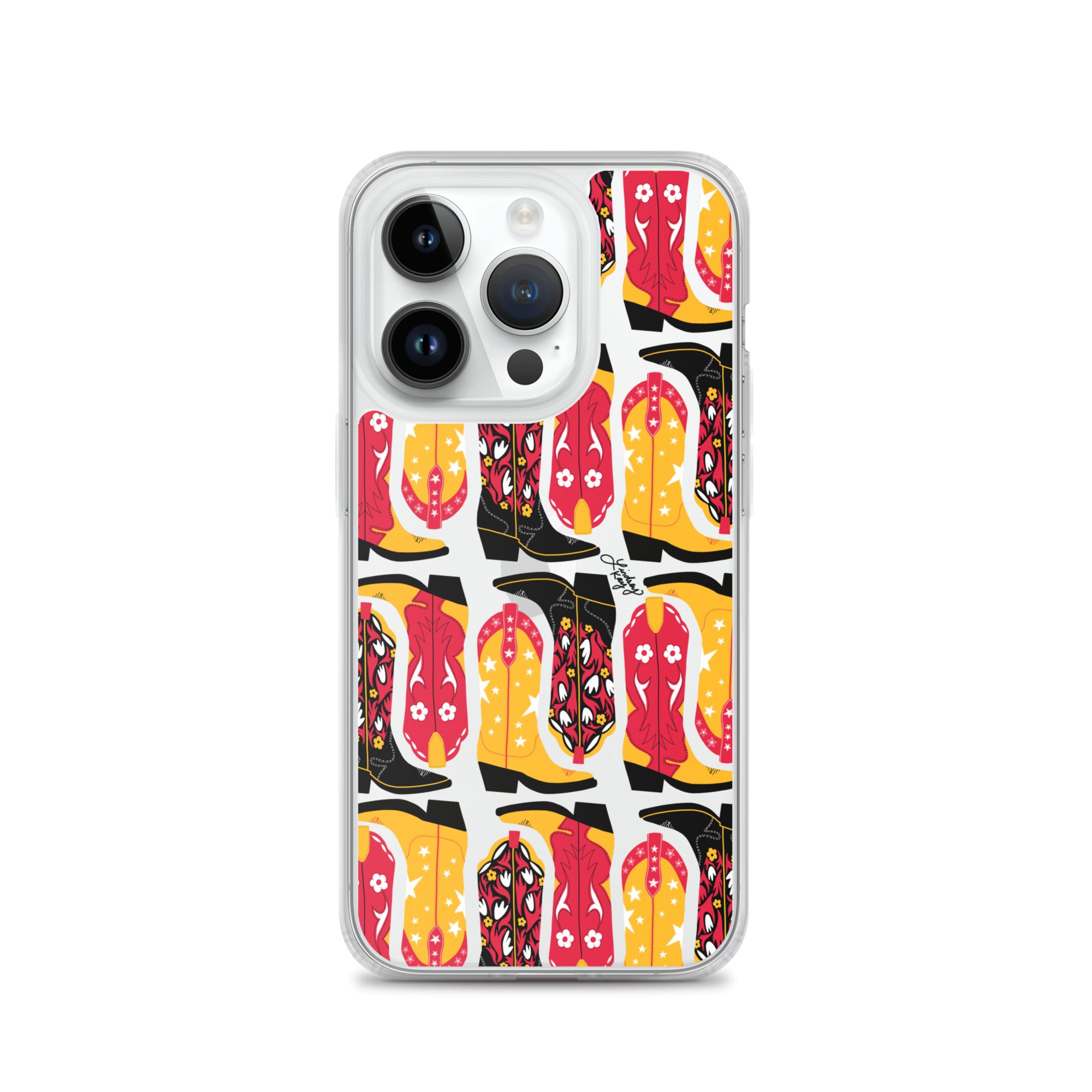 Kansas City Cowgirl Boots - Clear Case for iPhone®