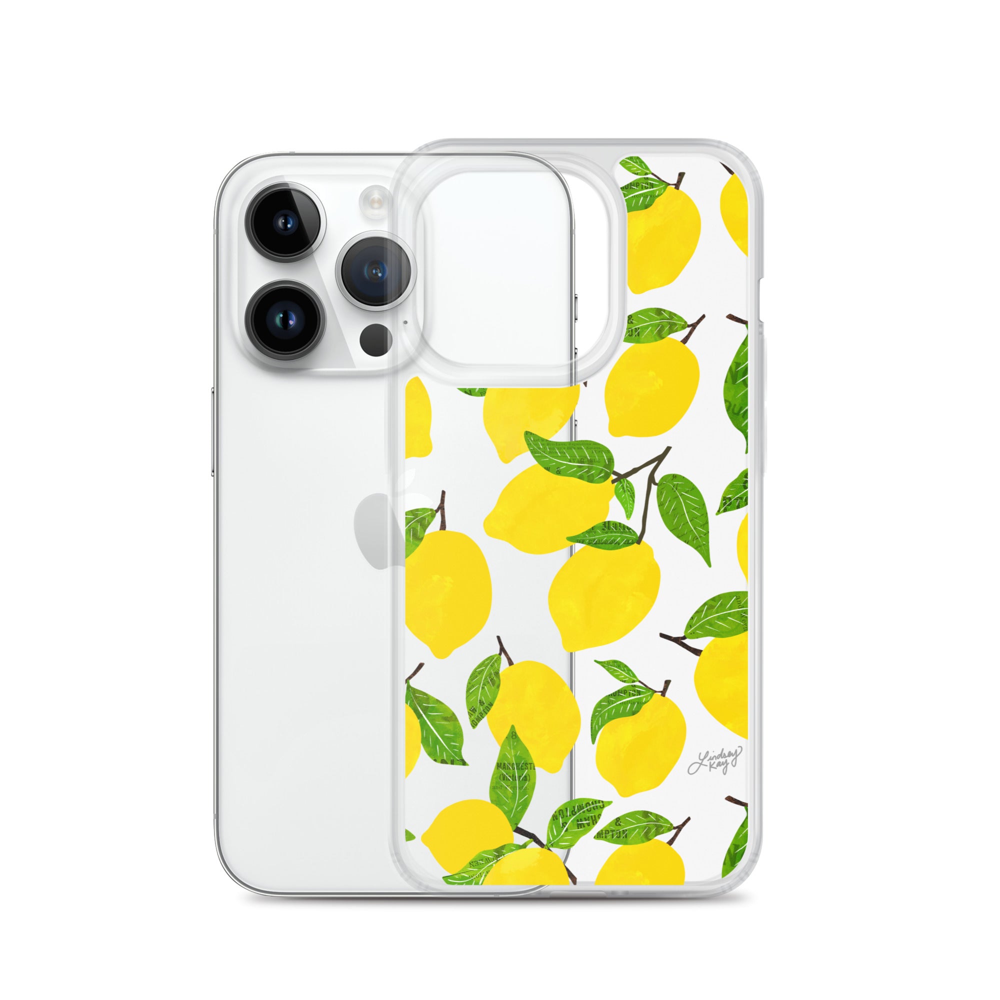 Ilustración de limones - Funda transparente para iPhone®