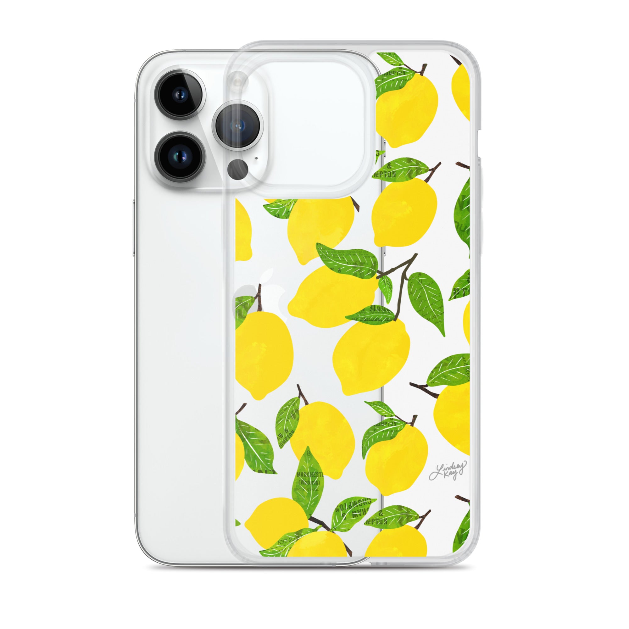Ilustración de limones - Funda transparente para iPhone®