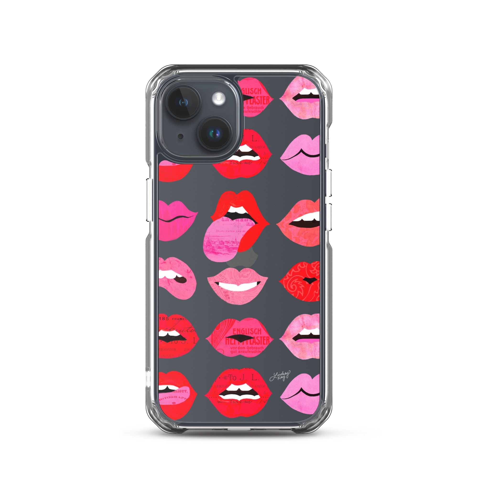 Labios de Amor - Funda transparente para iPhone®