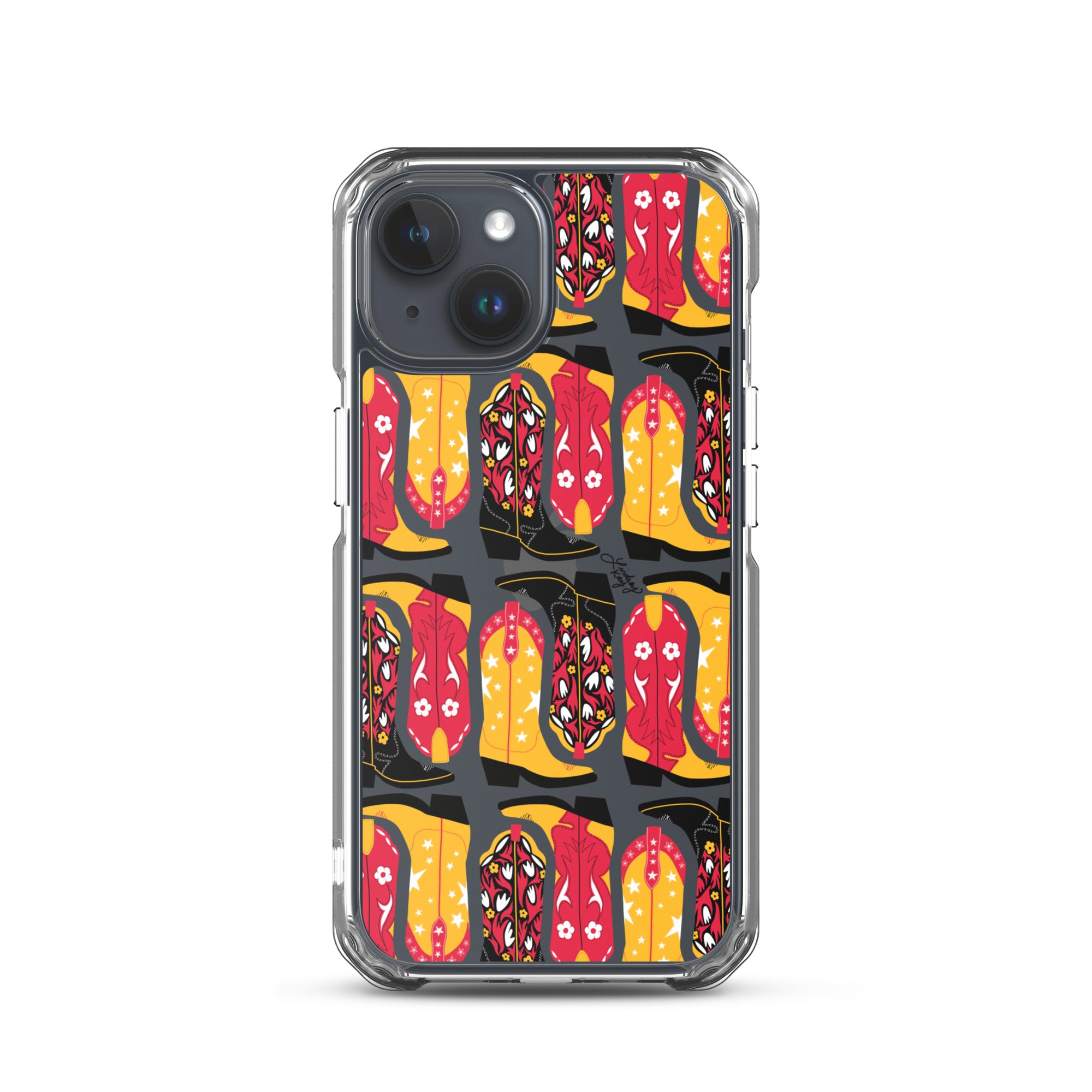 Kansas City Cowgirl Boots - Clear Case for iPhone®