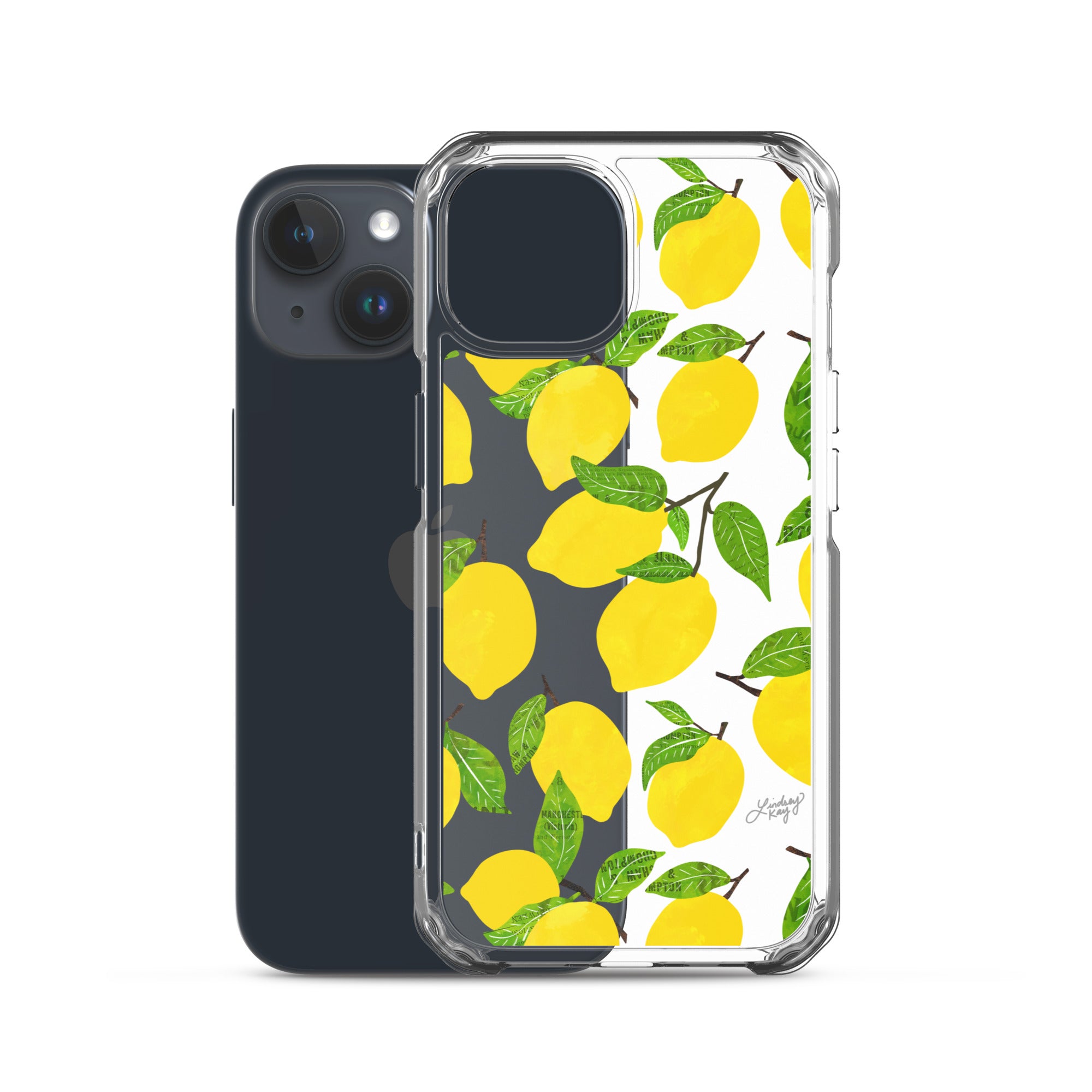 Ilustración de limones - Funda transparente para iPhone®