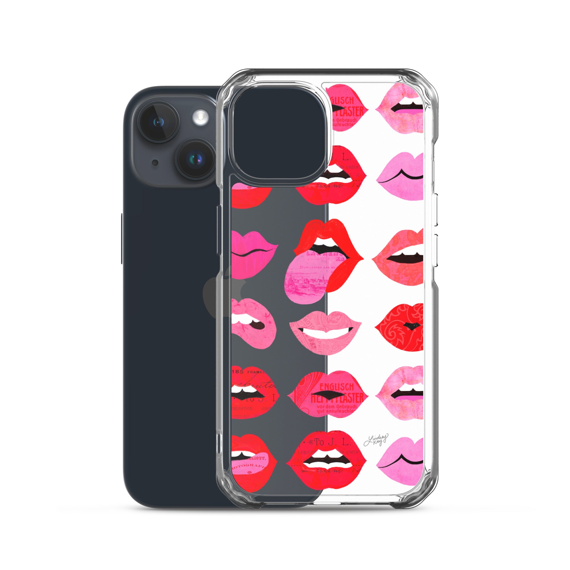 Labios de Amor - Funda transparente para iPhone®