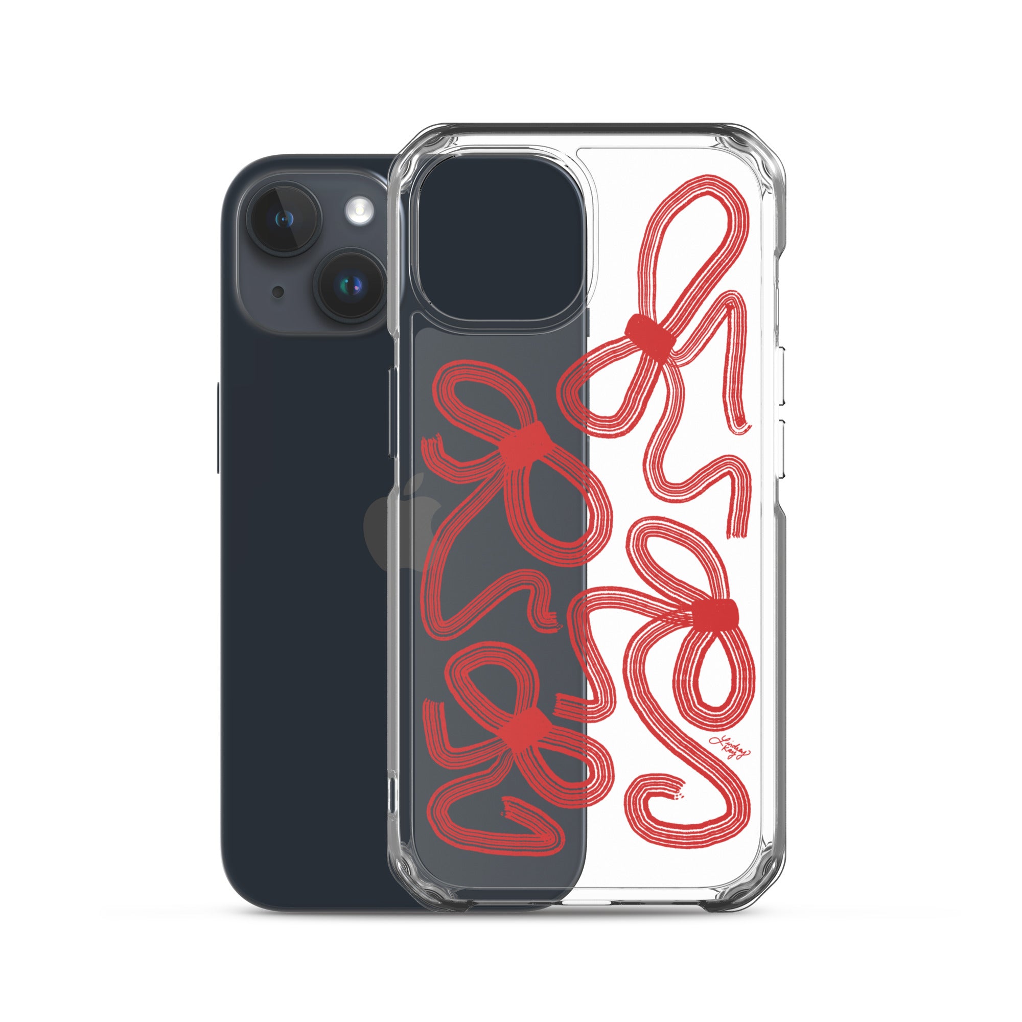 Cinta Roja - Funda transparente para iPhone®