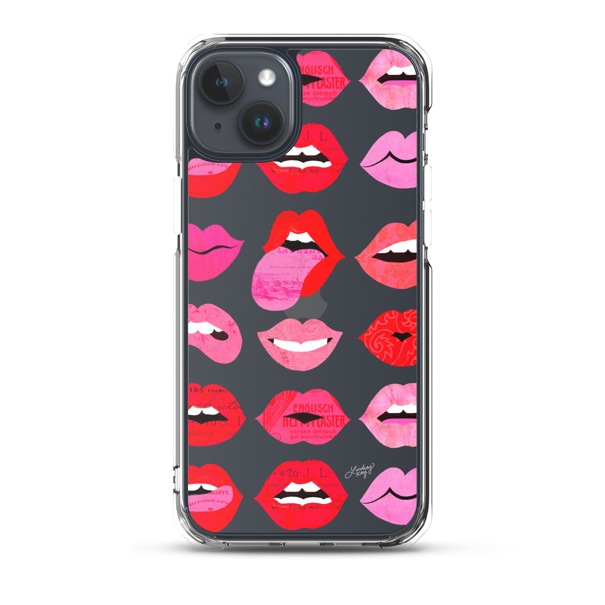 Labios de Amor - Funda transparente para iPhone®