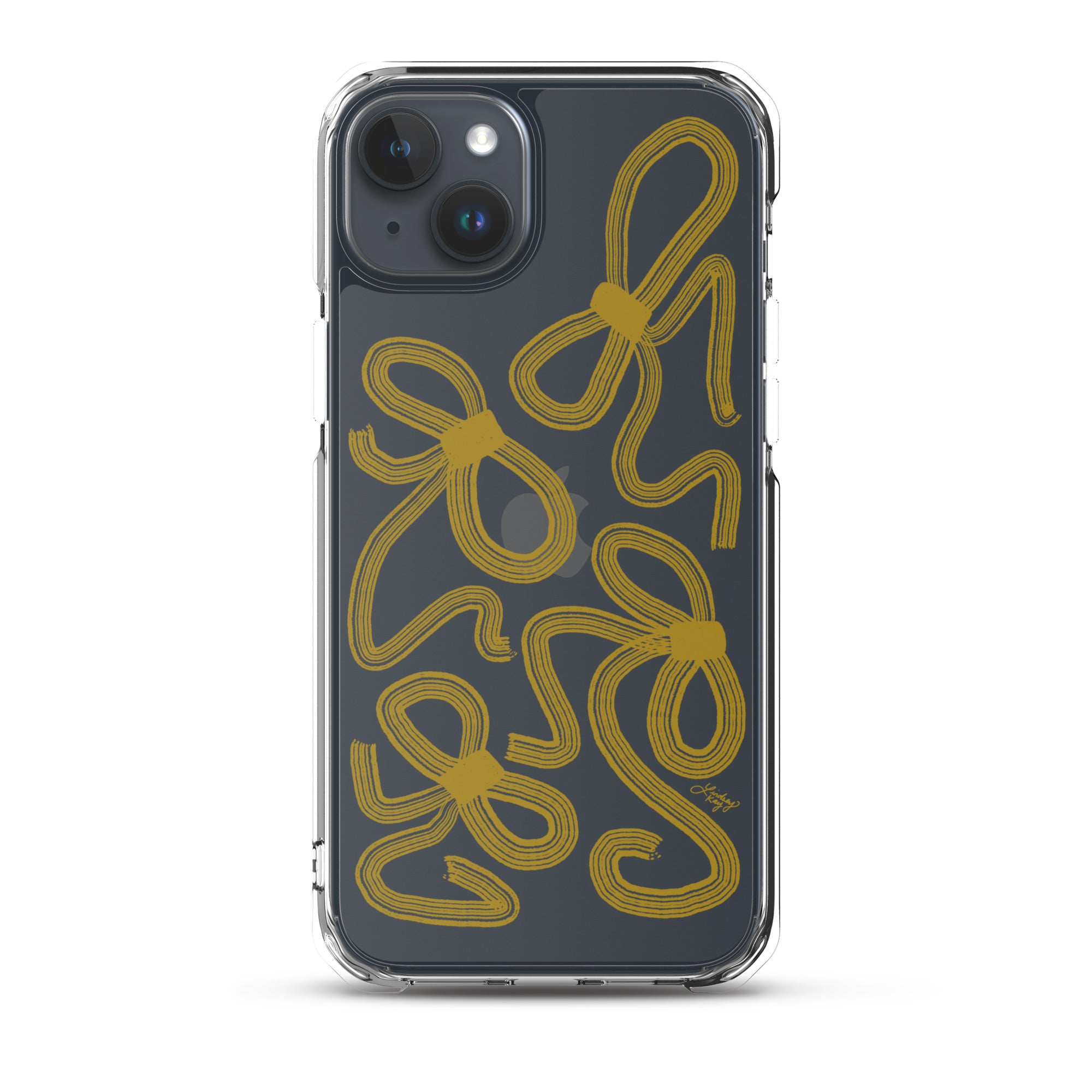 Cinta Dorada - Funda transparente para iPhone®