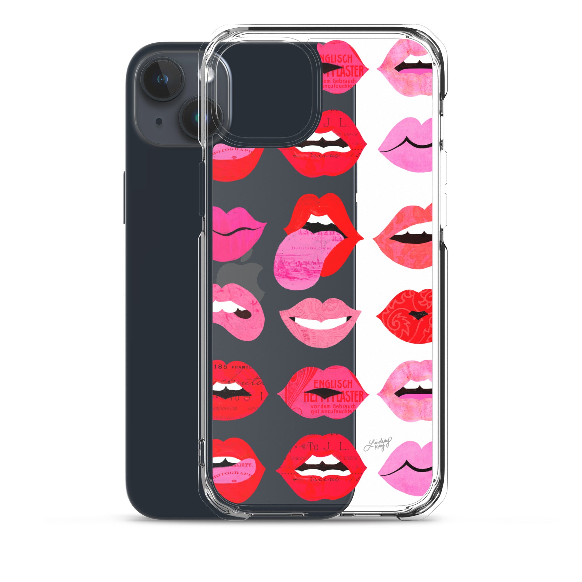 Labios de Amor - Funda transparente para iPhone®