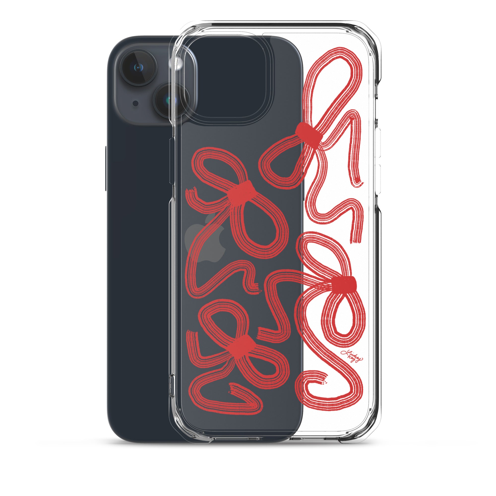 Cinta Roja - Funda transparente para iPhone®