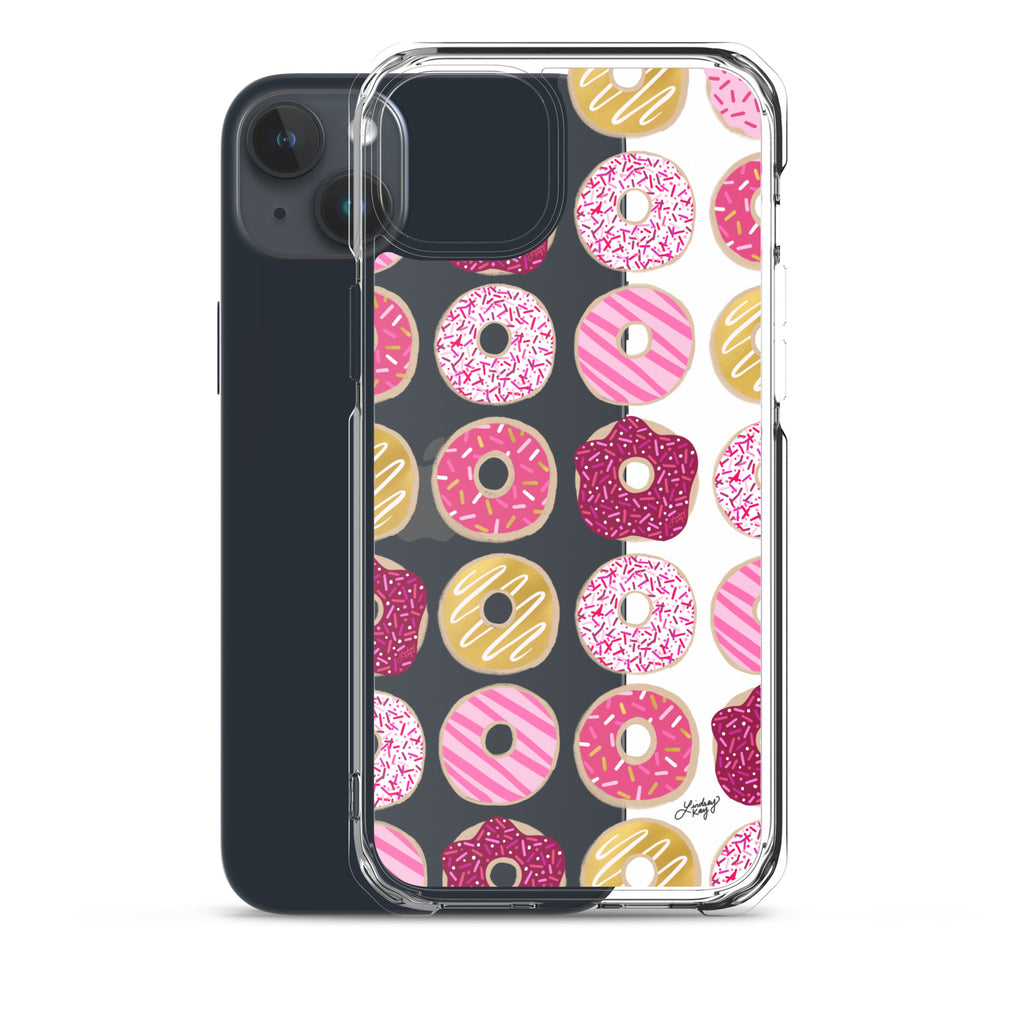Valentine's Day Donuts - Clear Case for iPhone®