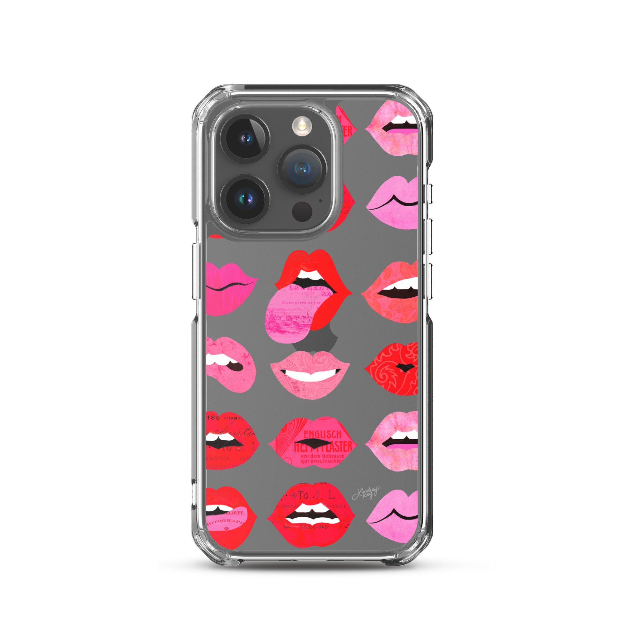 Labios de Amor - Funda transparente para iPhone®