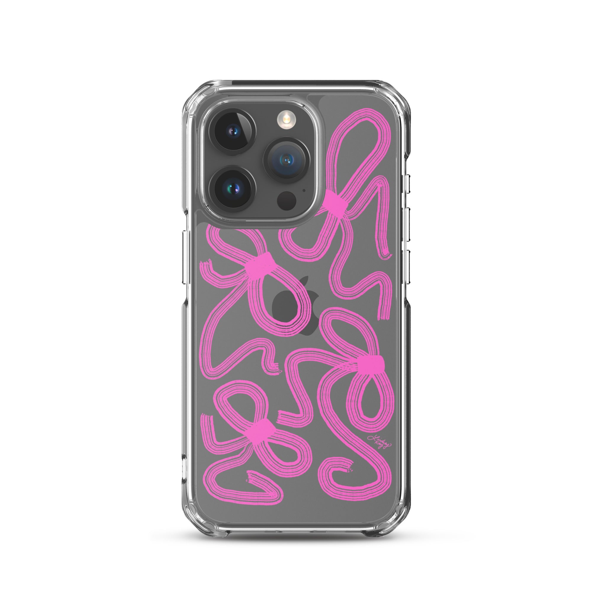 Pink Ribbons - Clear Case for iPhone®