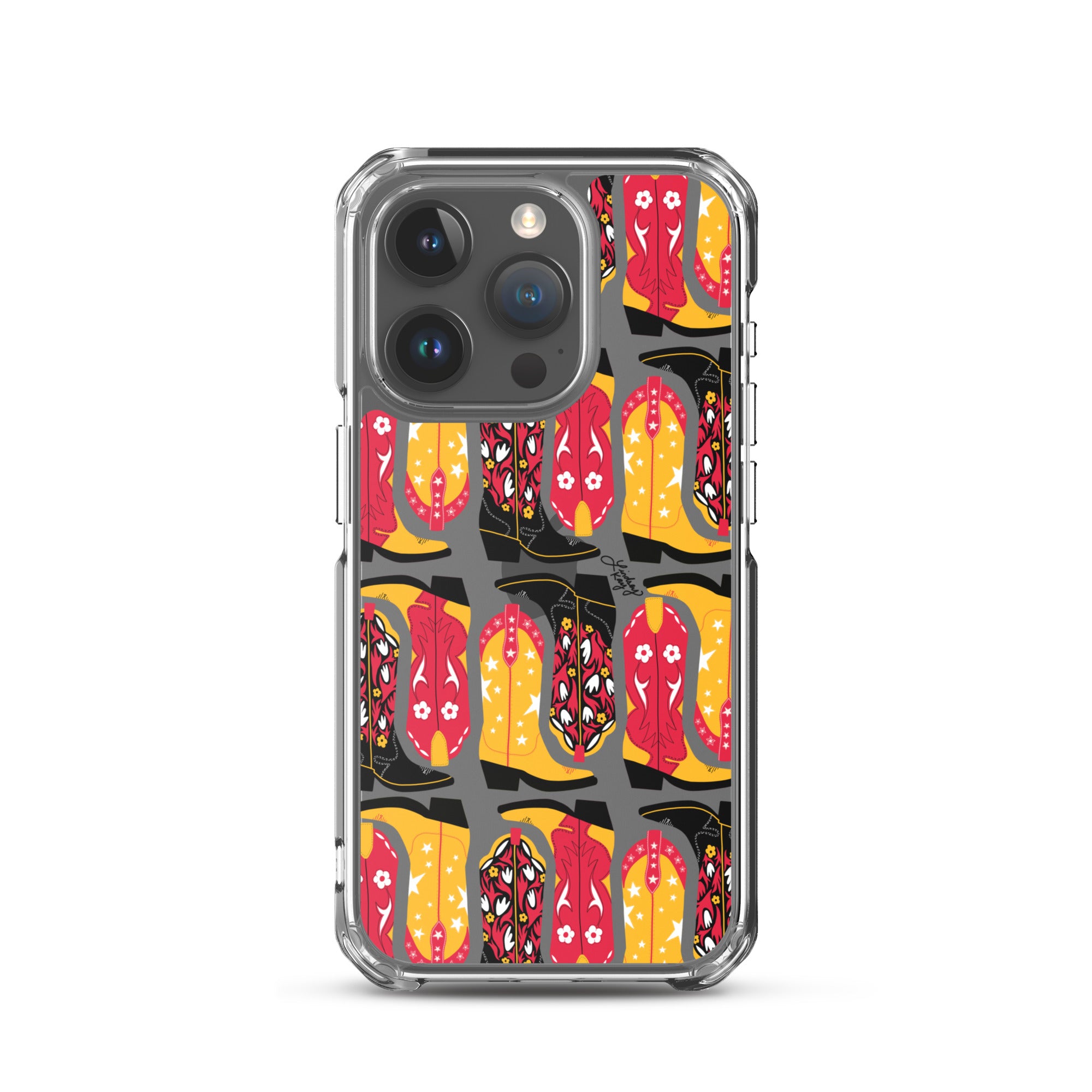 Kansas City Cowgirl Boots - Clear Case for iPhone®