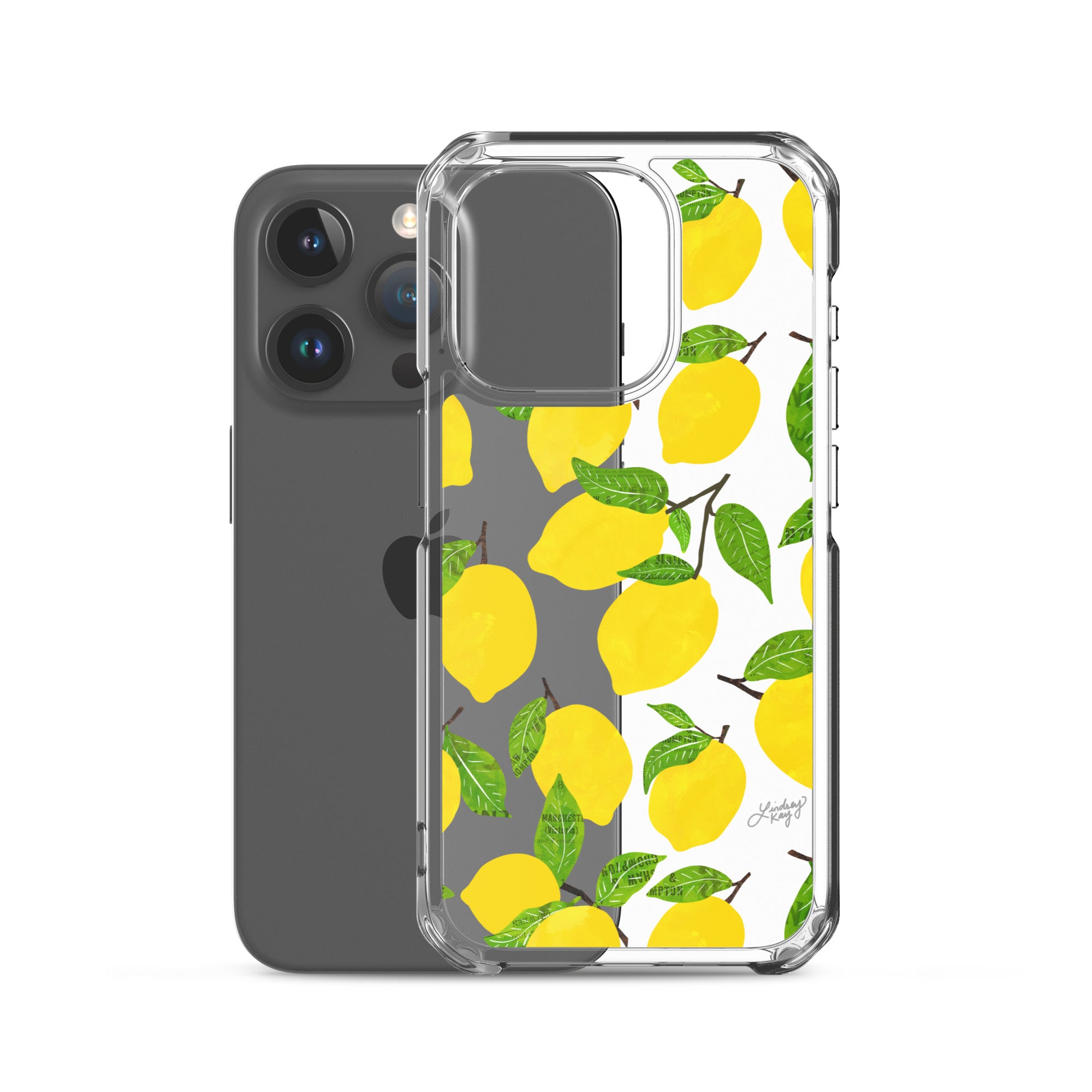Ilustración de limones - Funda transparente para iPhone®