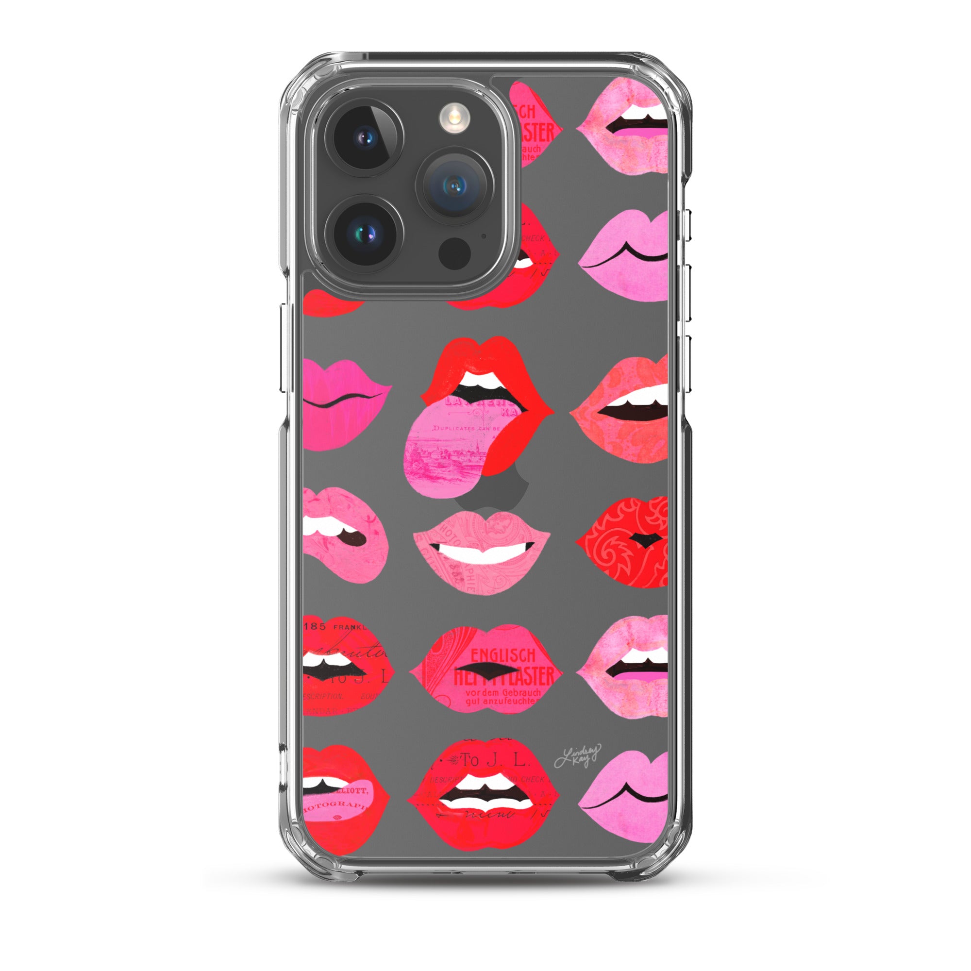 Labios de Amor - Funda transparente para iPhone®
