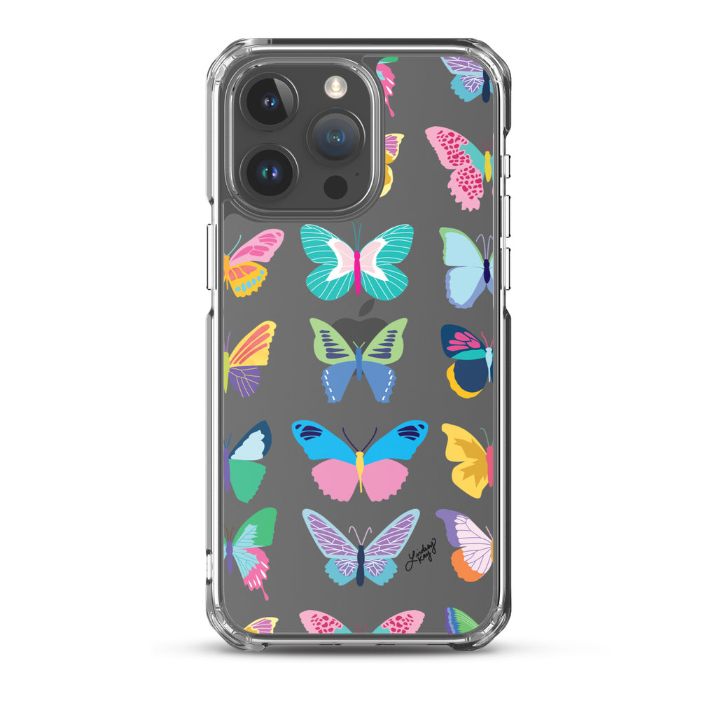 Colorful Butterflies - Clear Case for iPhone®