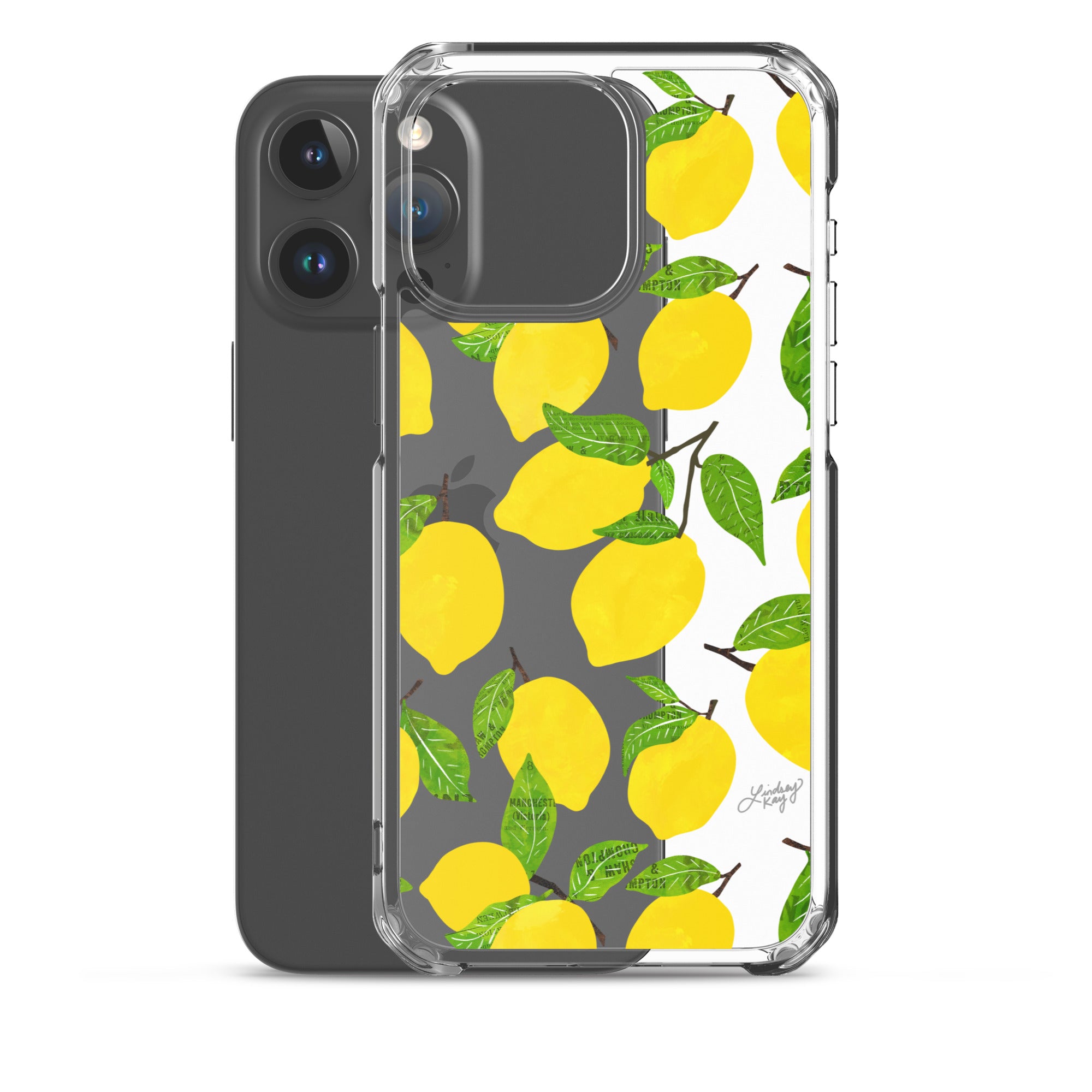 Ilustración de limones - Funda transparente para iPhone®