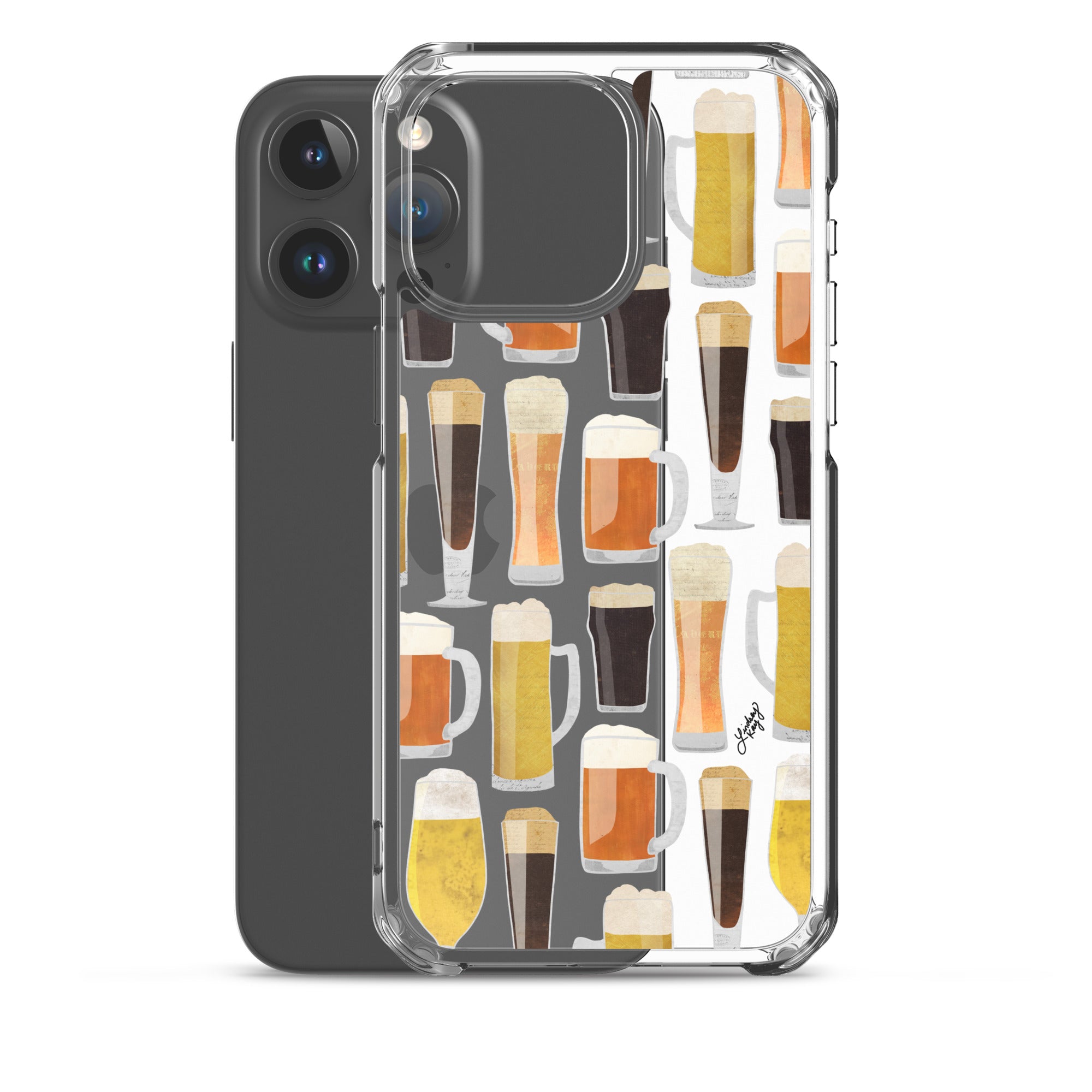 Chopes à bière - Étui transparent pour iPhone®