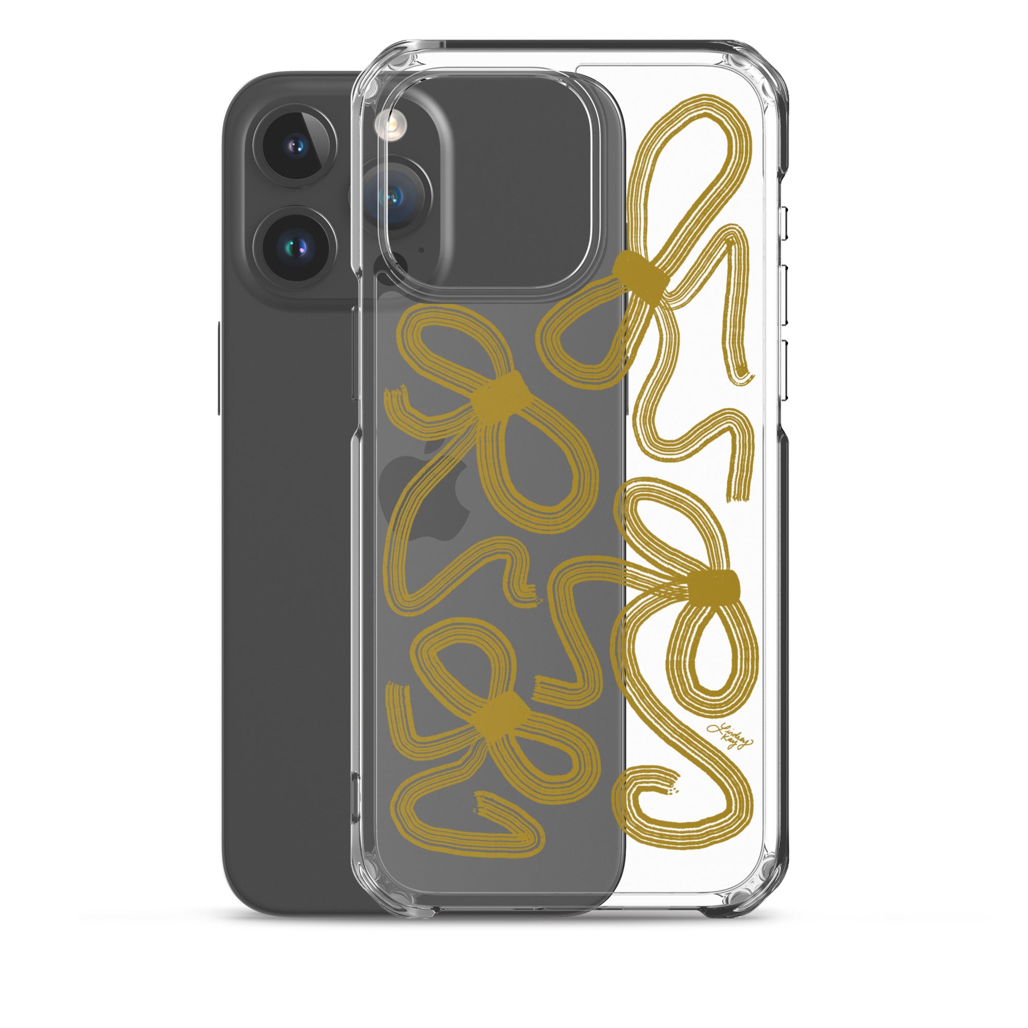 Cinta Dorada - Funda transparente para iPhone®