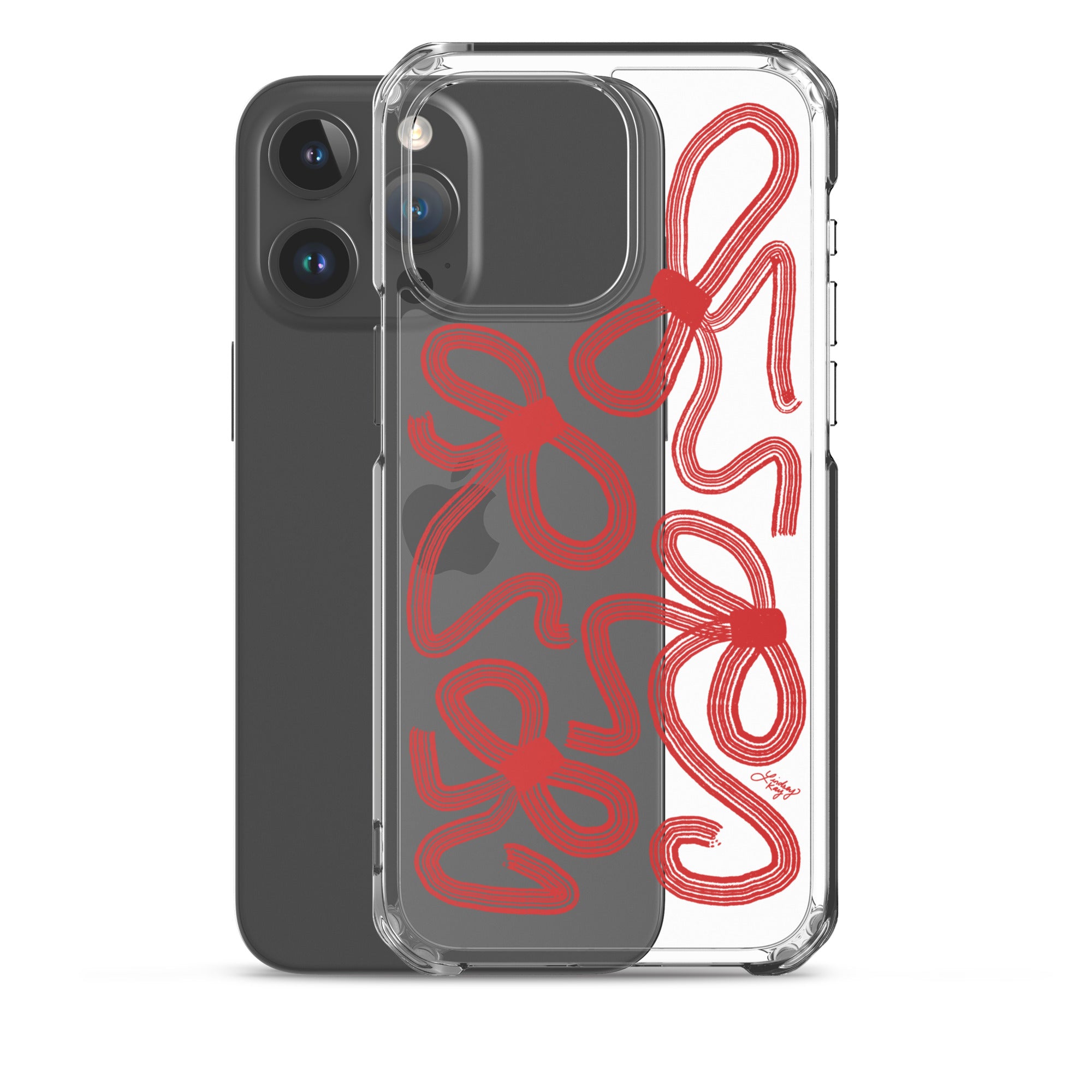 Cinta Roja - Funda transparente para iPhone®