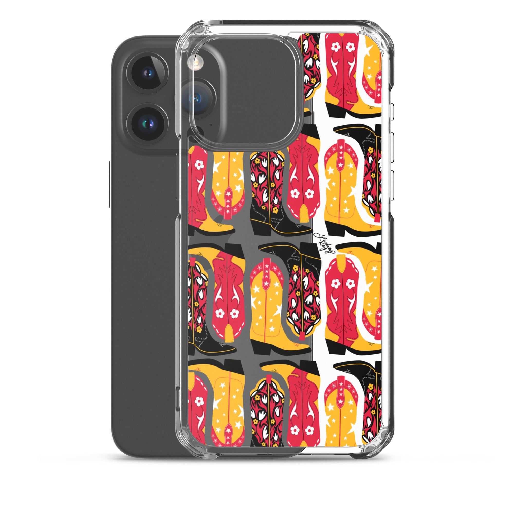 Kansas City Cowgirl Boots - Clear Case for iPhone®