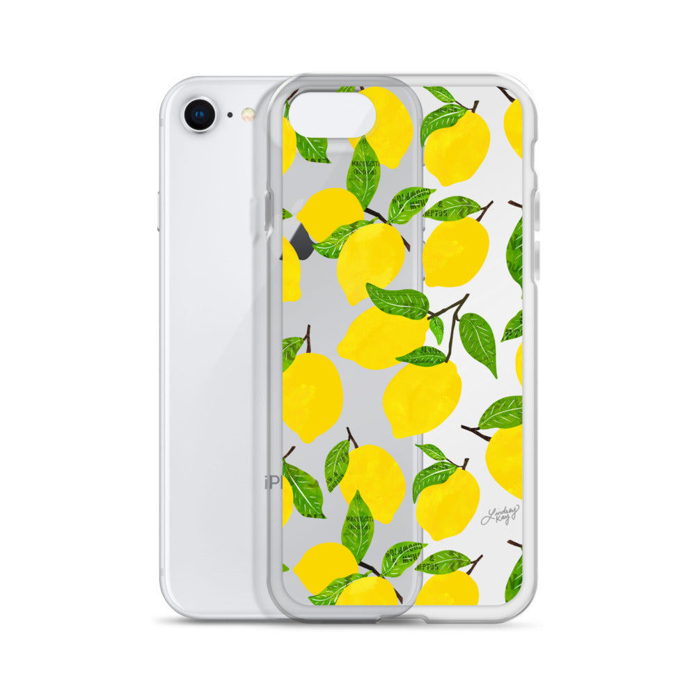 Ilustración de limones - Funda transparente para iPhone®