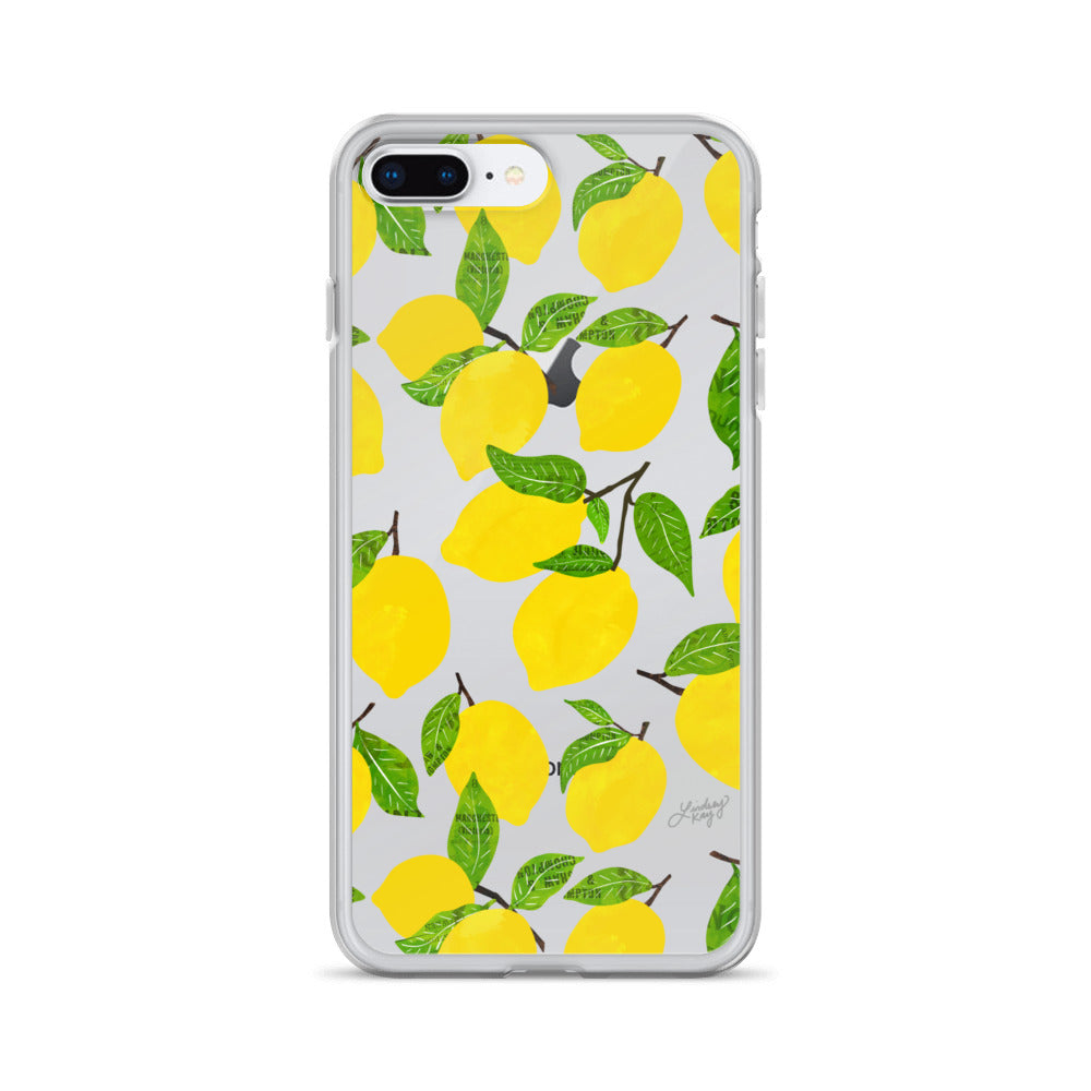 Lemons Illustration - Clear Case for iPhone®