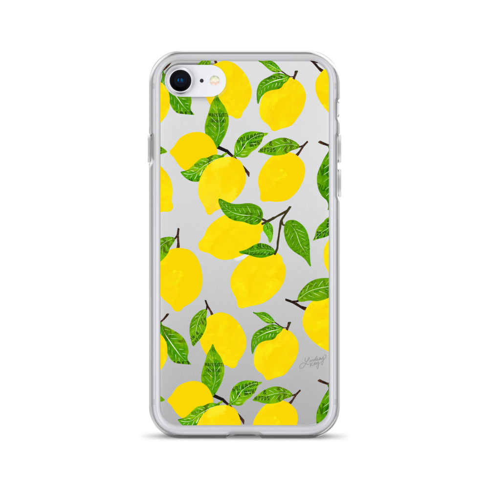Ilustración de limones - Funda transparente para iPhone®