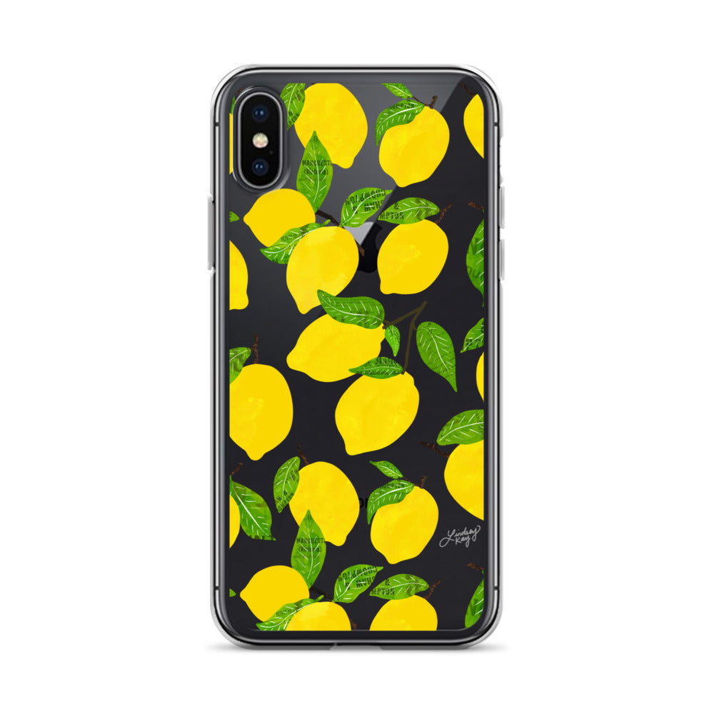 Ilustración de limones - Funda transparente para iPhone®