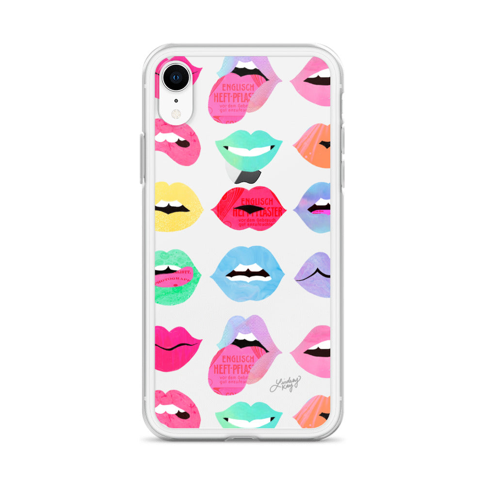 Rainbow Lips of Love - Clear Case for iPhone®