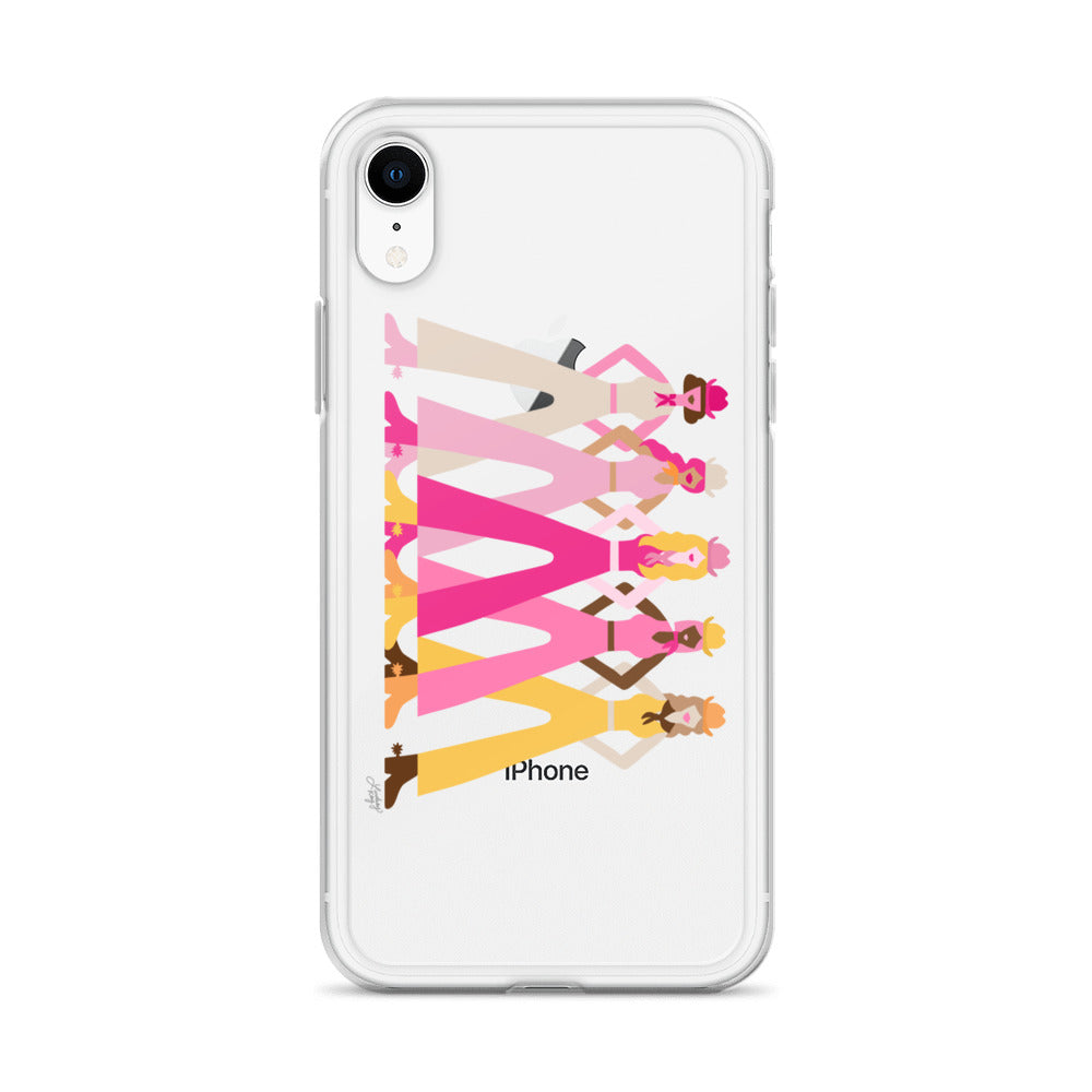 Cowgirls Illustration - Clear Case for iPhone®