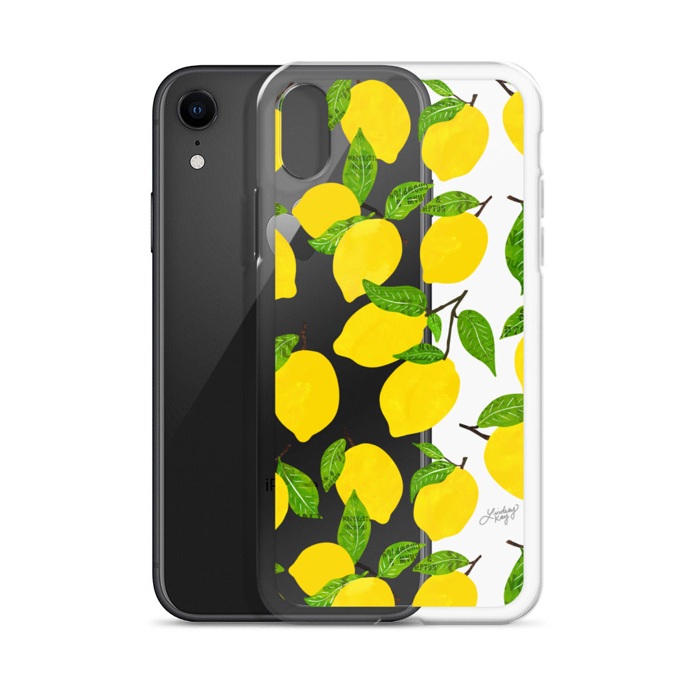 Ilustración de limones - Funda transparente para iPhone®
