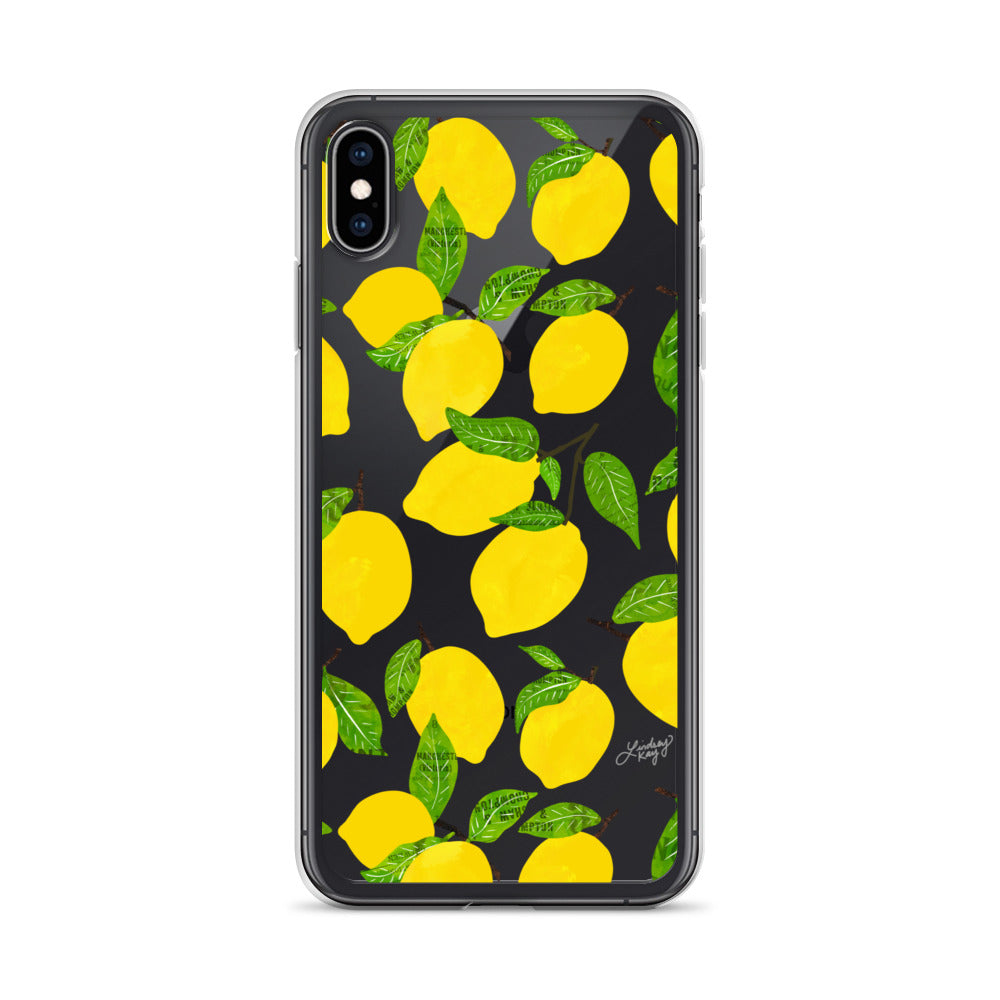 Ilustración de limones - Funda transparente para iPhone®