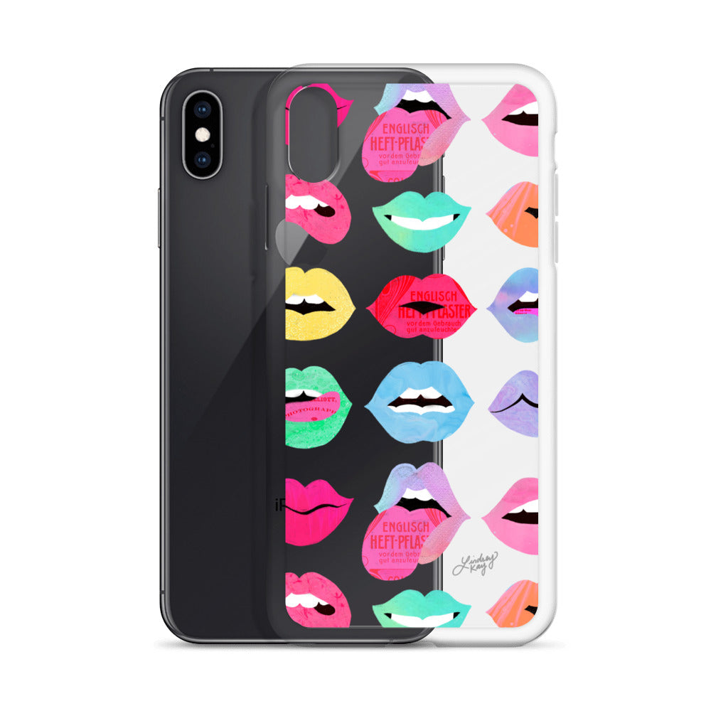 Rainbow Lips of Love - Clear Case for iPhone®