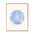 Ilustración de bolas de discoteca (paleta azul) fondo blanco - Impresión de arte